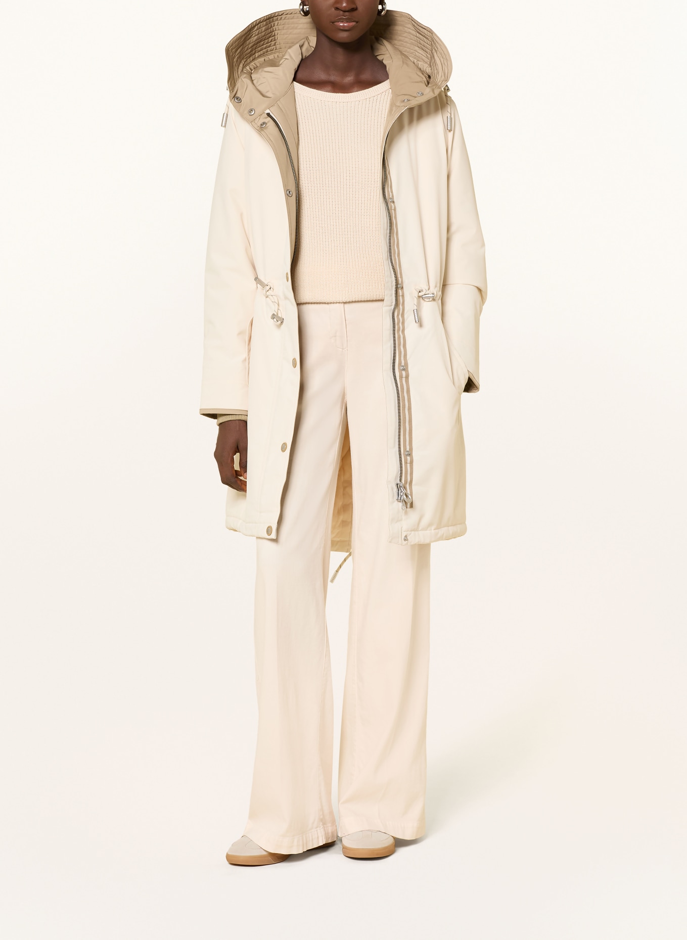 WELLENSTEYN Parka RIALTO RIAL: BEIGE / CRÈME