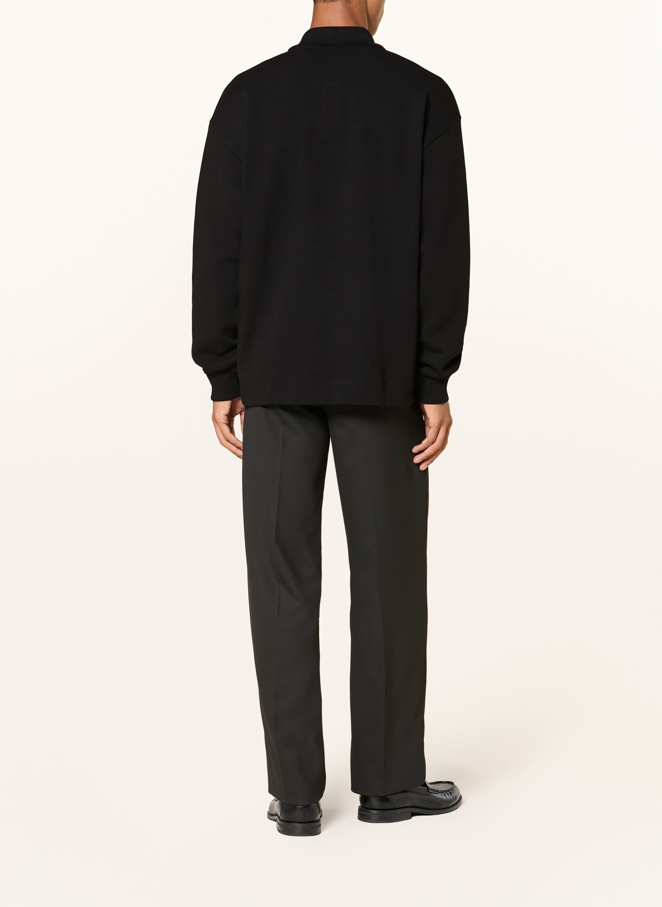 HUGO Sweat-polotröja DABINS: SVART