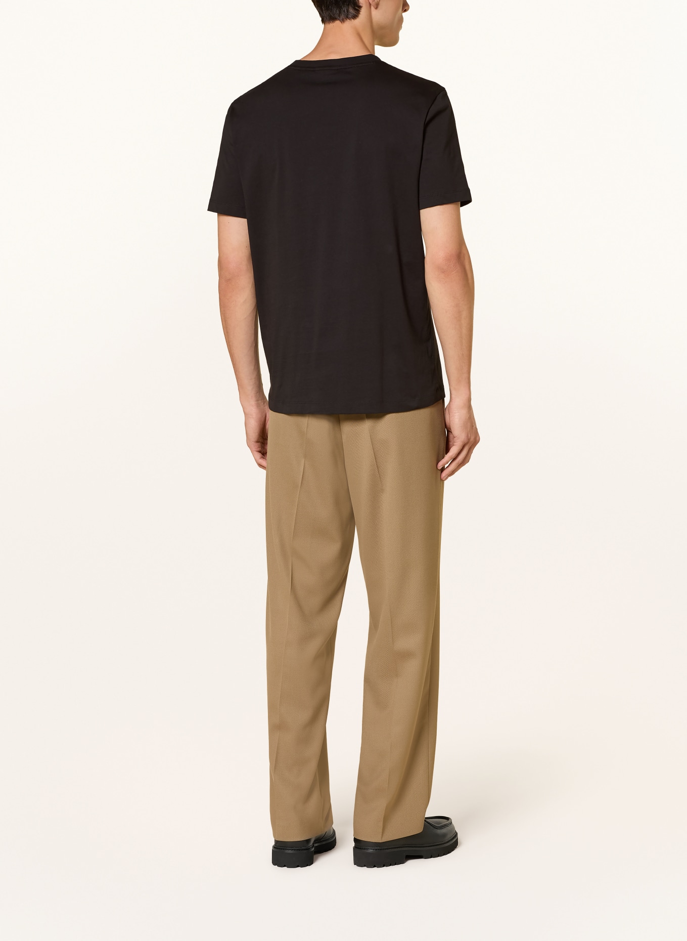 HUGO T-Shirt DIFLOW: SCHWARZ