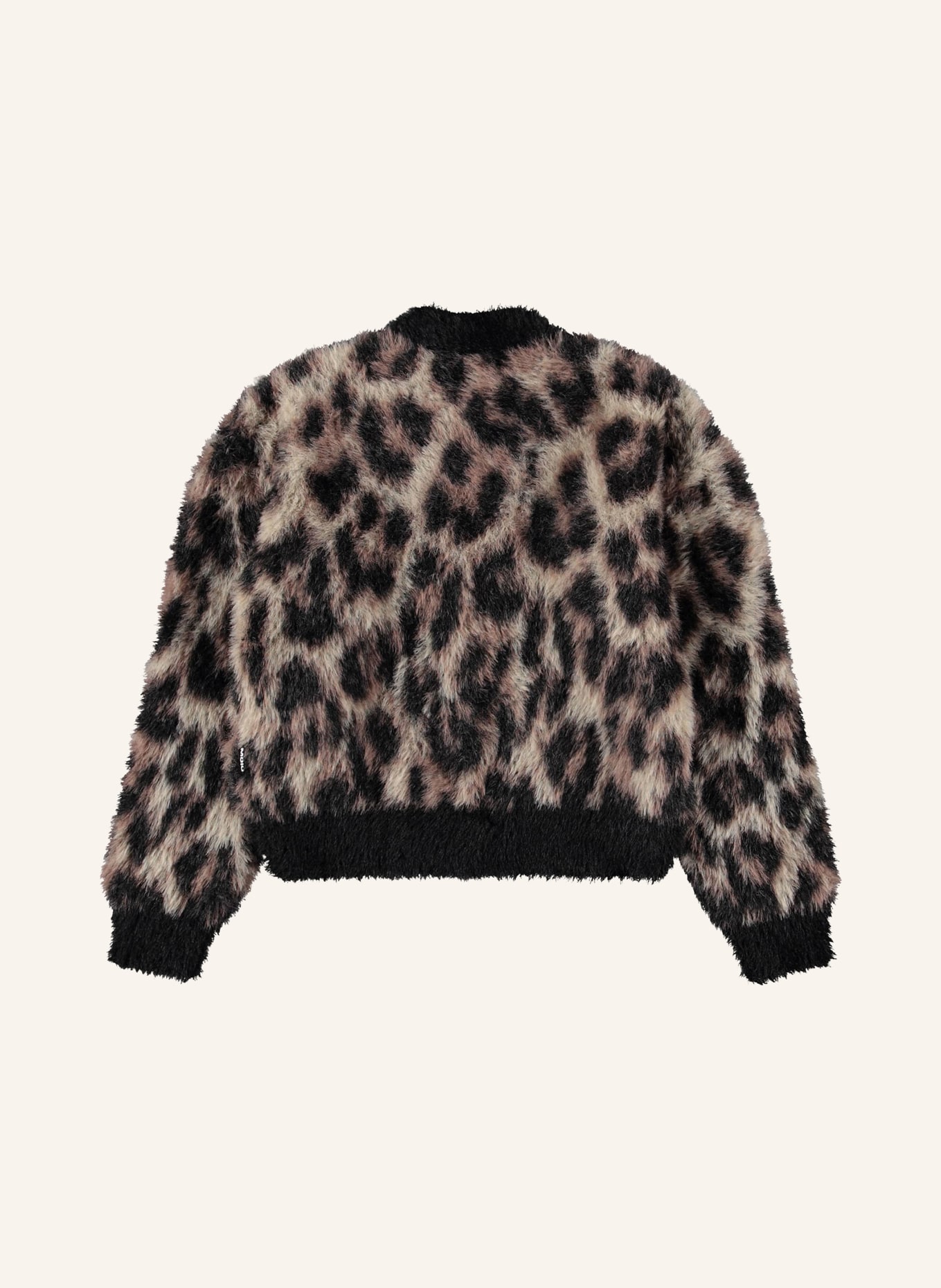 molo GILLY Cardigan: BROWN / BEIGE / BLACK