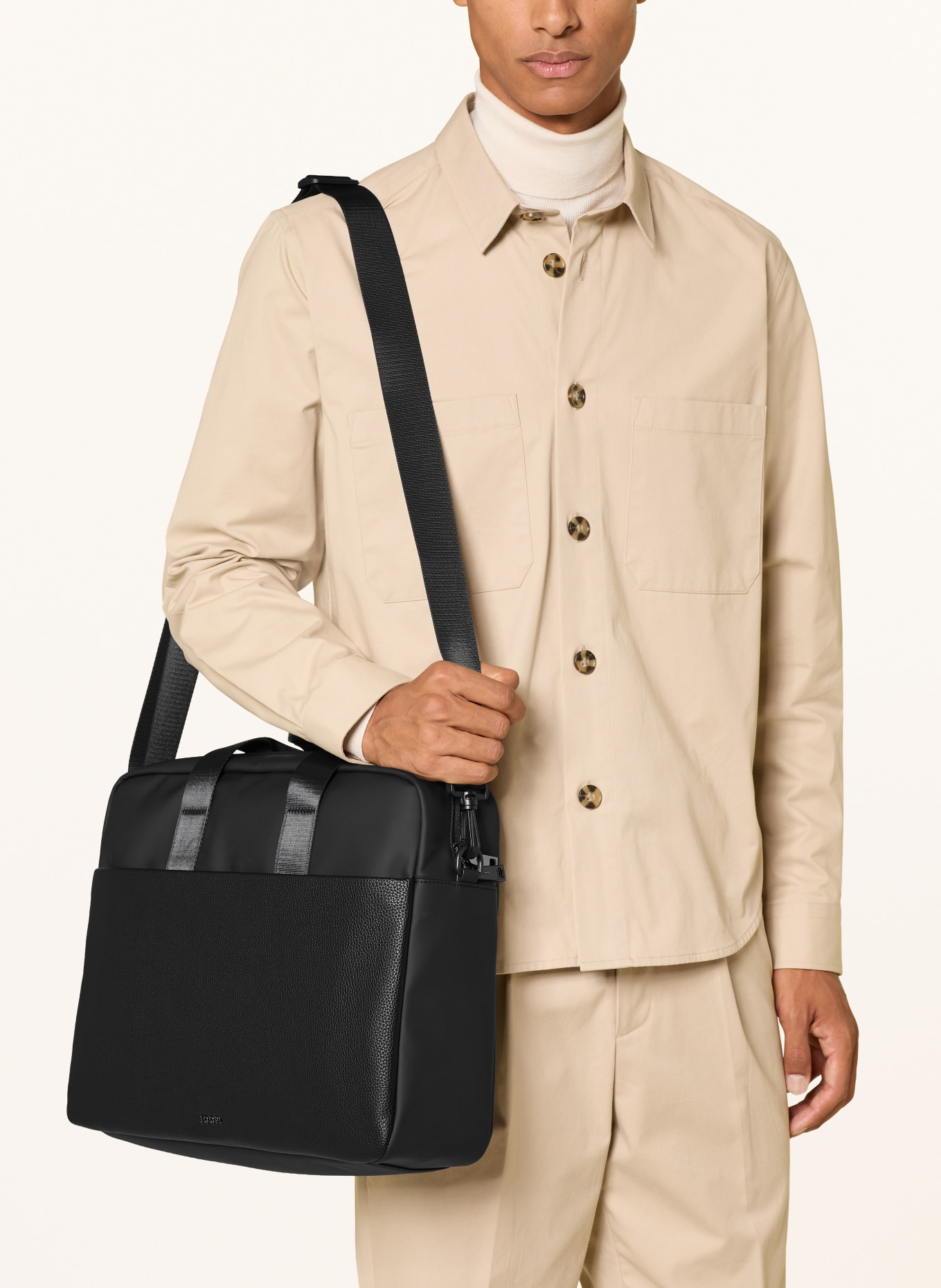 JOOP! Laptop-taske LANCIANO PANDION: SORT