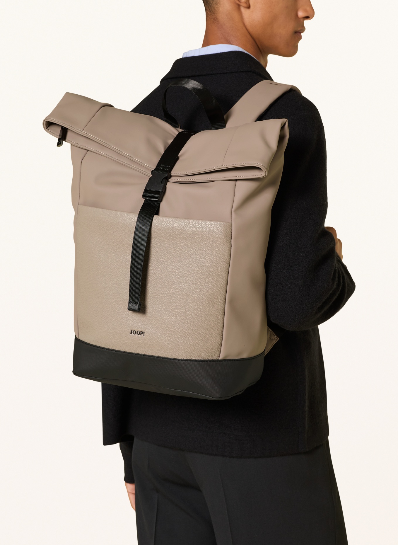JOOP! LANCIANO OTIS Backpack: TAUPE