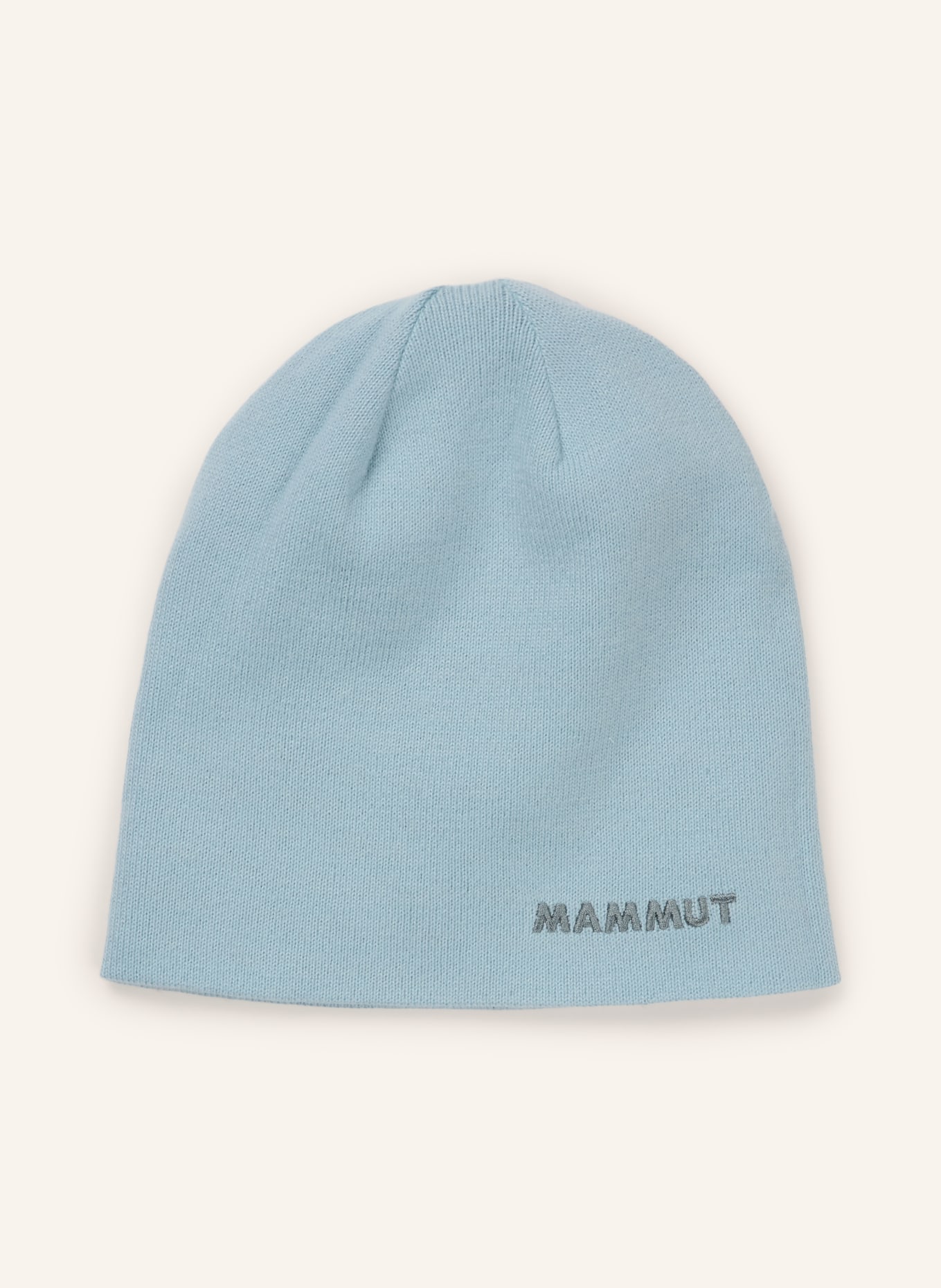 MAMMUT Căciulă reversibilă: ALBASTRU DESCHIS / GRI