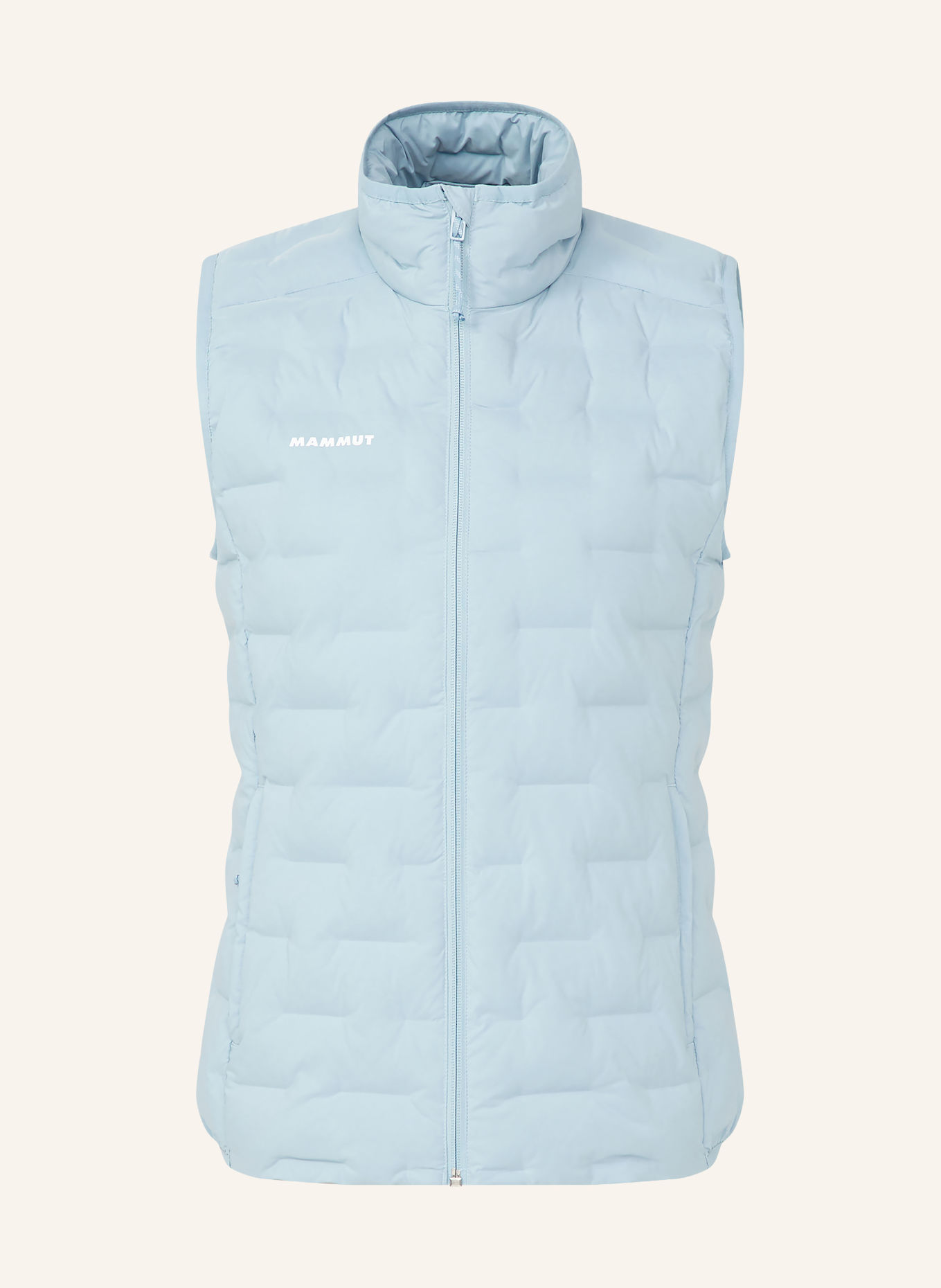 MAMMUT Quilted vest SENDER IN: LIGHT BLUE