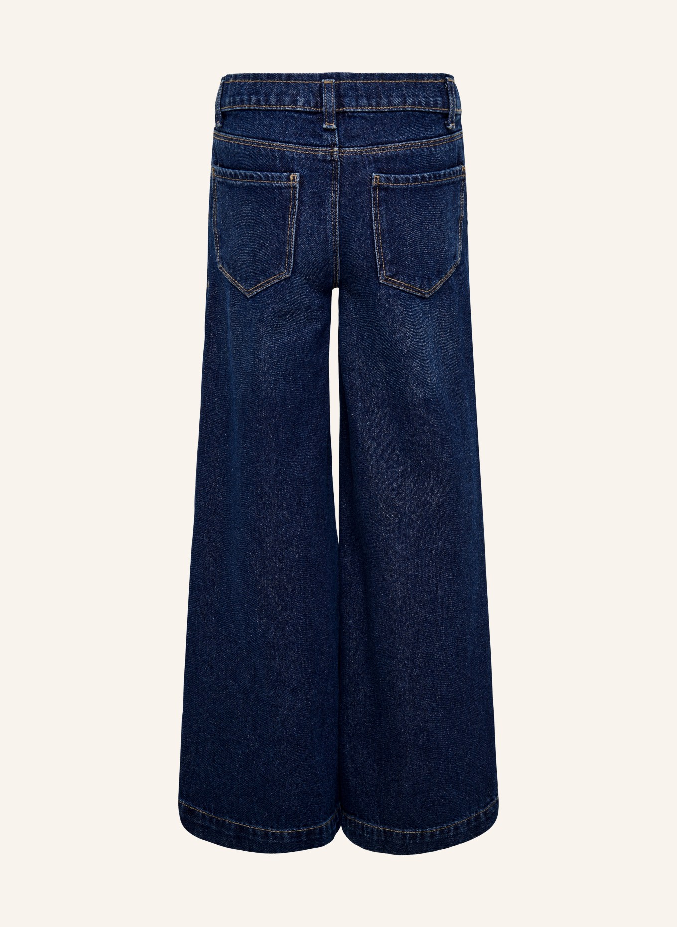 ONLY Jeans i bred pasform: DARK BLUE DENIM