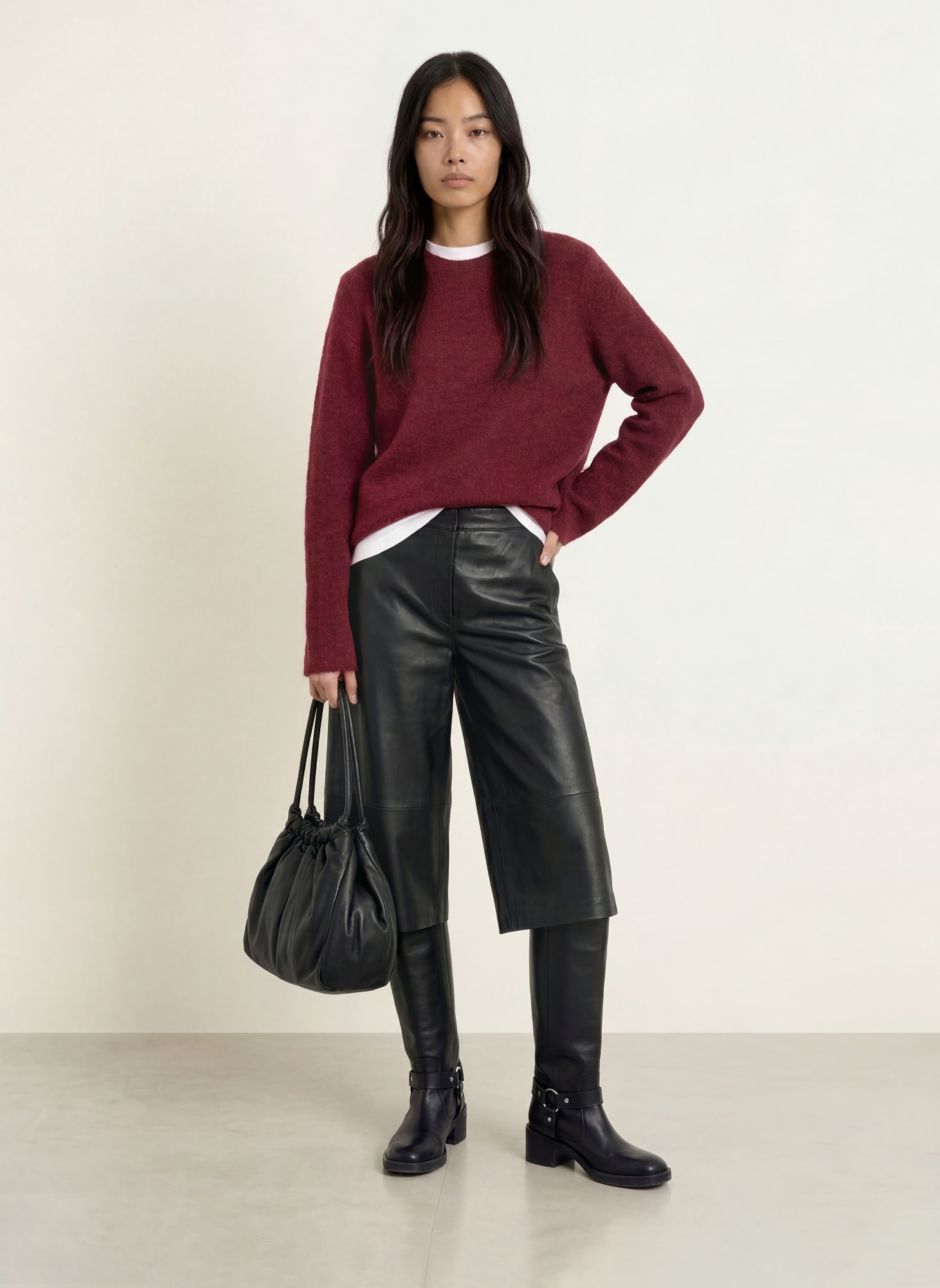 SELECTED Pull: ROUGE FONCÉ