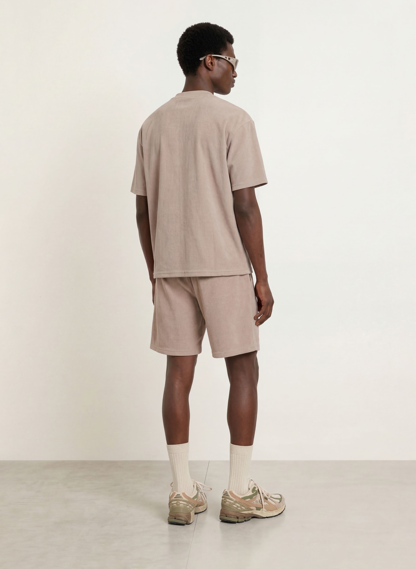 PEGADOR Koszulka oversize LAGOS: BEŻOWY