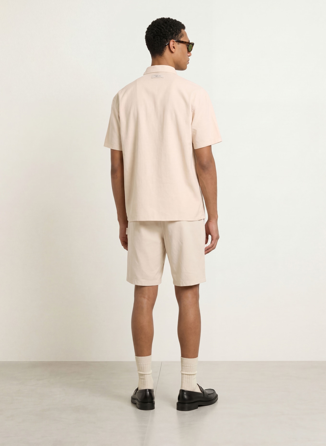 PEGADOR Kurzarm-Hemd PELAGO Comfort Fit: CREME