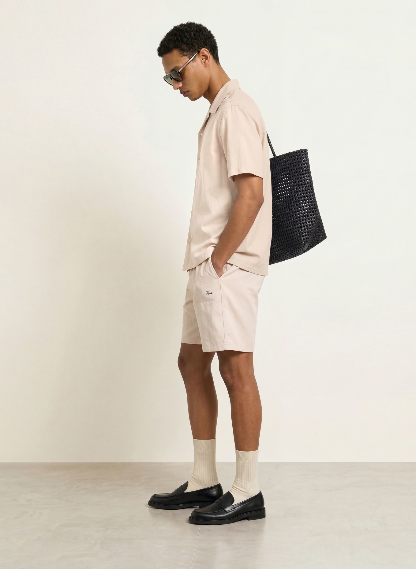 PEGADOR Kurzarm-Hemd PELAGO Comfort Fit: CREME