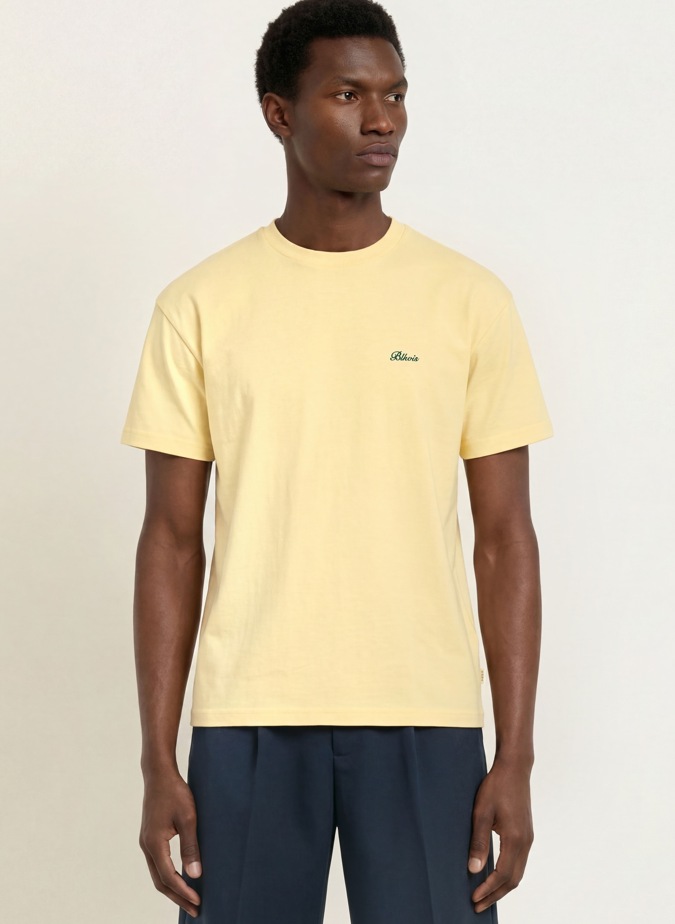 BLKVIS T-shirt: JAUNE CLAIR