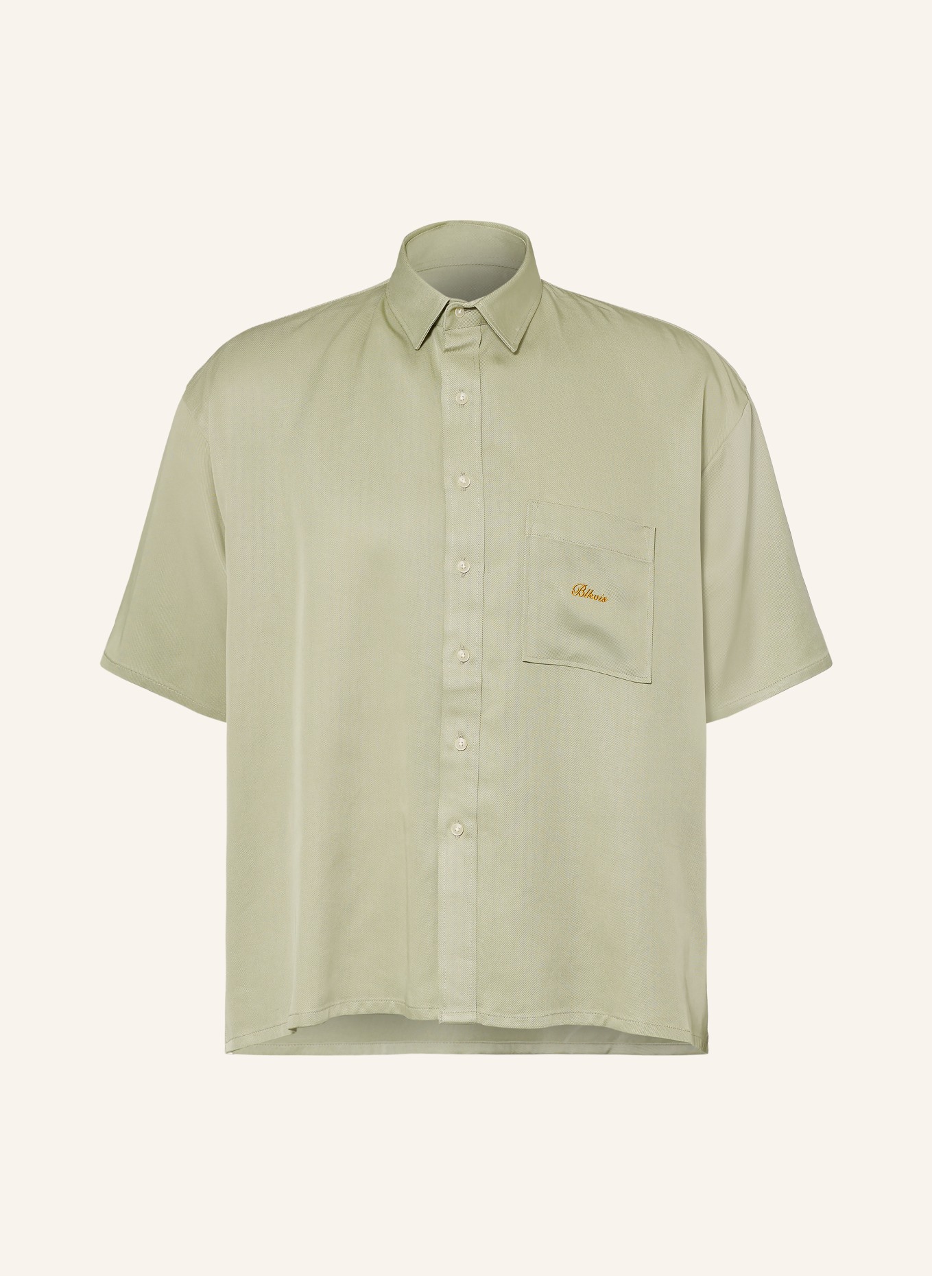 BLKVIS Chemise à manches courtes, coupe Comfort Fit: VERT CLAIR