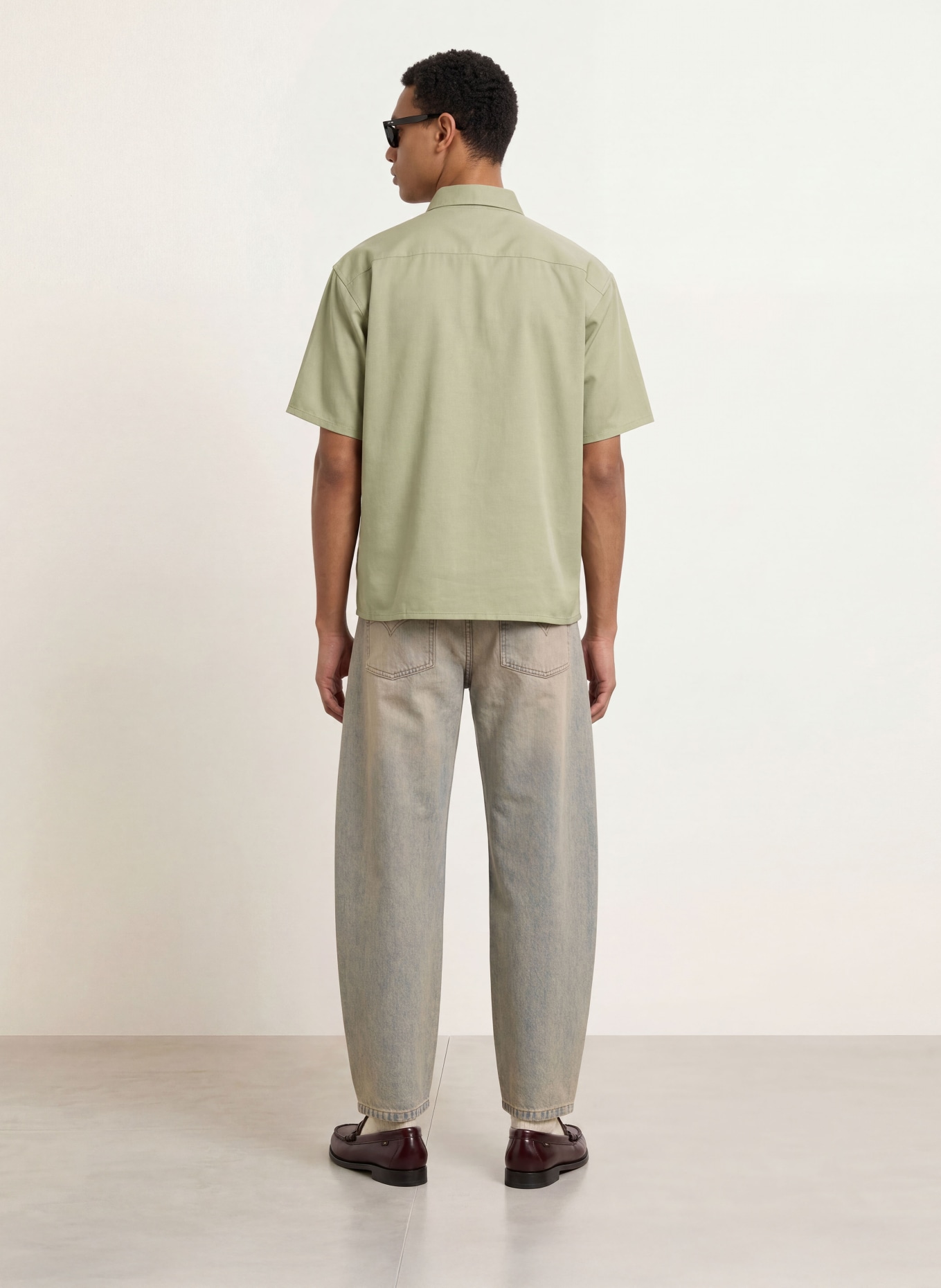 BLKVIS Chemise à manches courtes, coupe Comfort Fit: VERT CLAIR