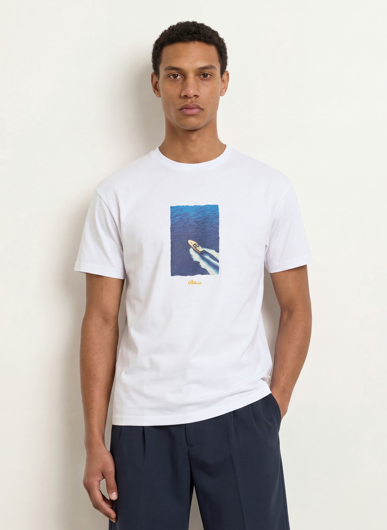 BLKVIS T-shirt TRIP: WIT