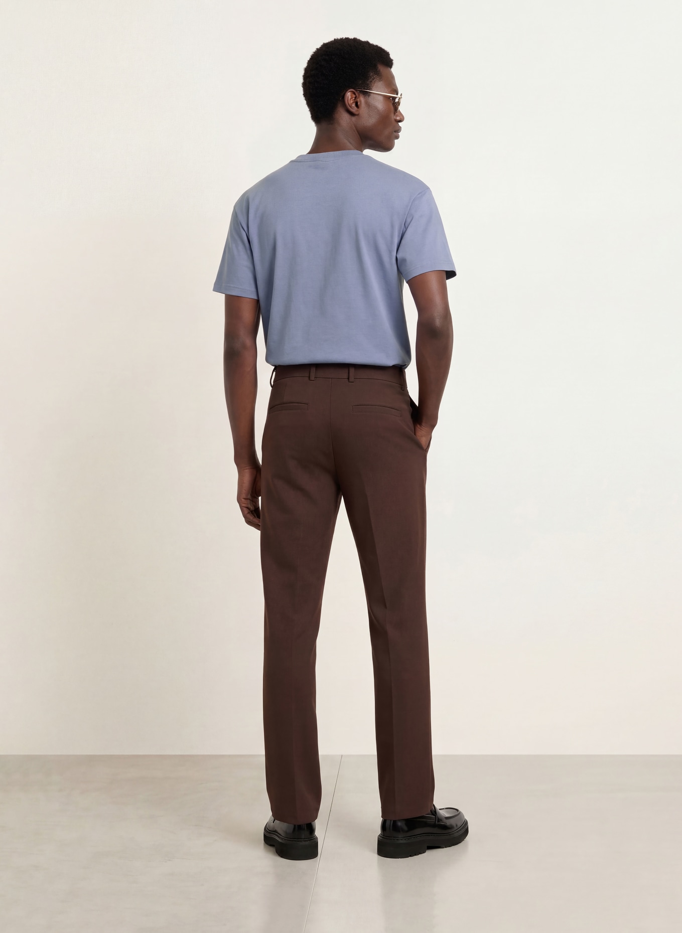 BLKVIS T-shirt SCRIPT: BLAUW
