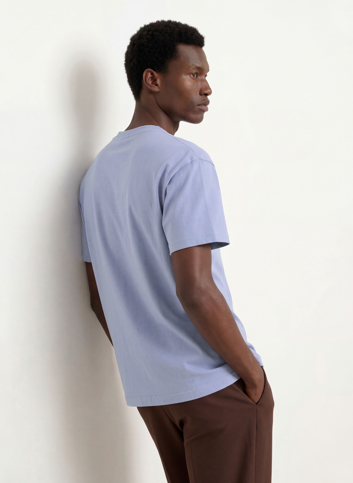 BLKVIS T-shirt SCRIPT: BLAUW