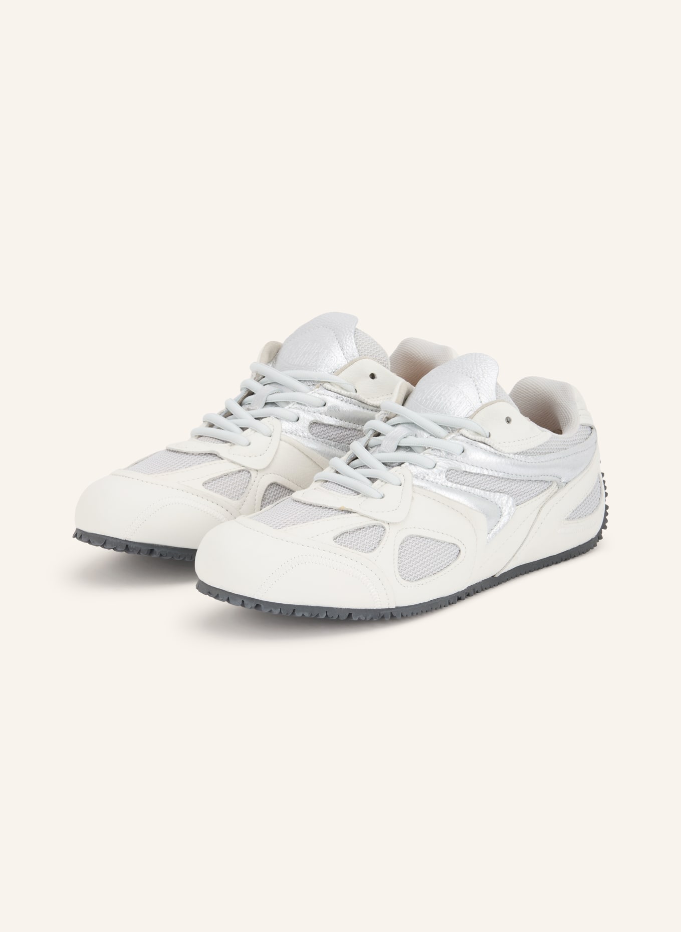 AXEL ARIGATO Sneaker SLOW RUNNER: ECRU / SILBER / HELLGRAU