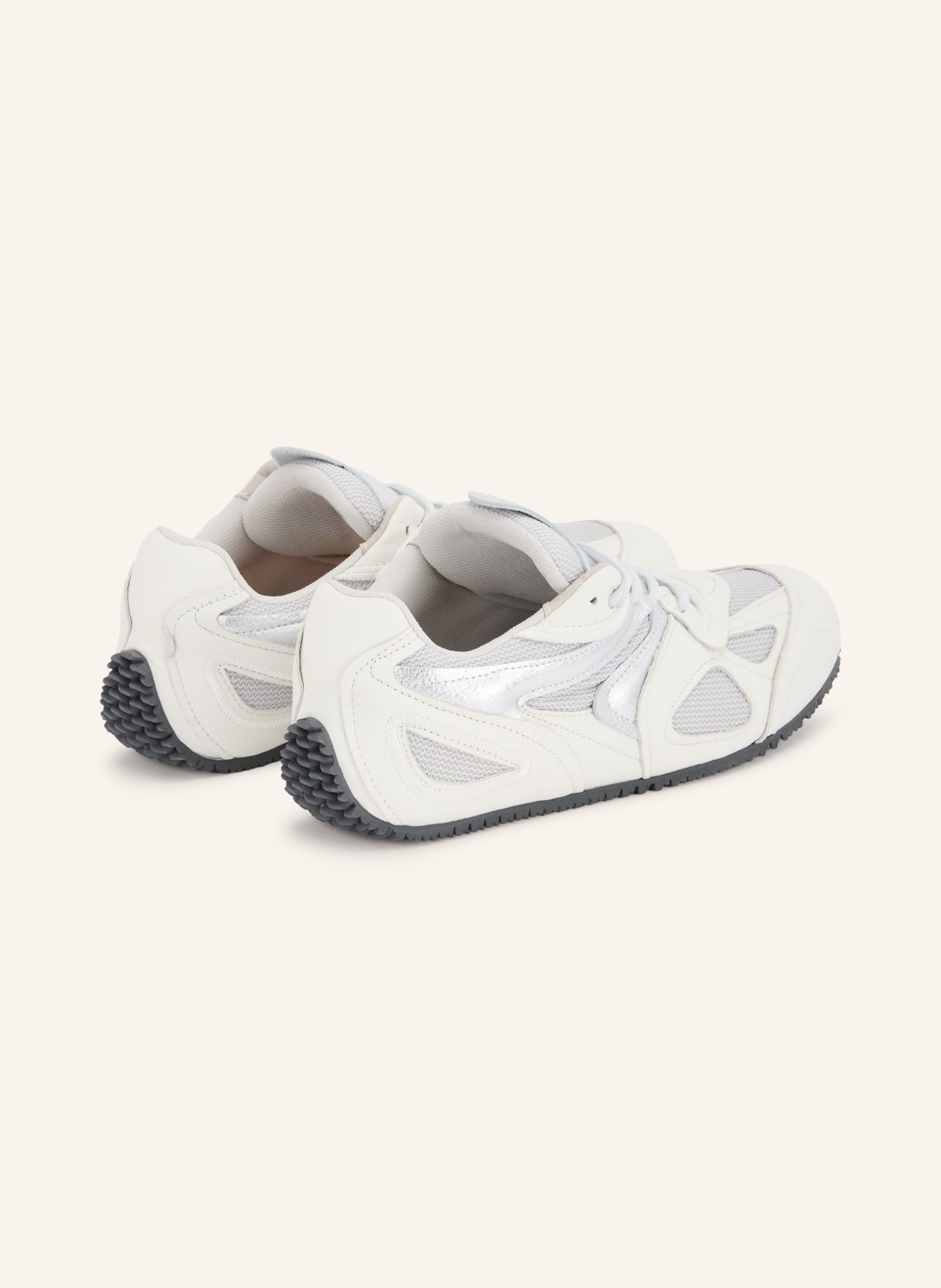 AXEL ARIGATO Sneaker SLOW RUNNER: ECRU / SILBER / HELLGRAU