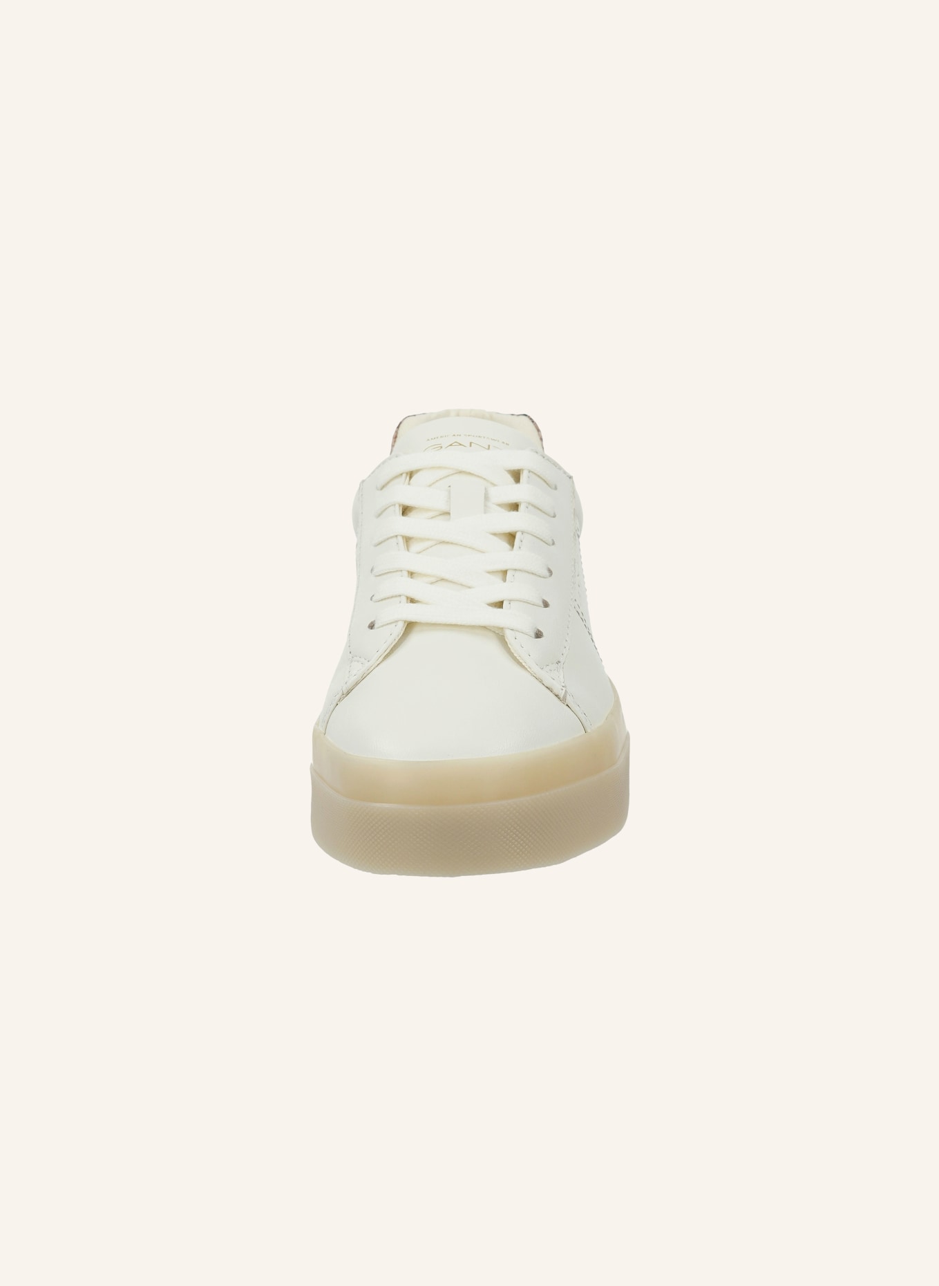 GANT Sneakersy AVONA: BÍLÁ / HNĚDÁ / BÉŽOVÁ