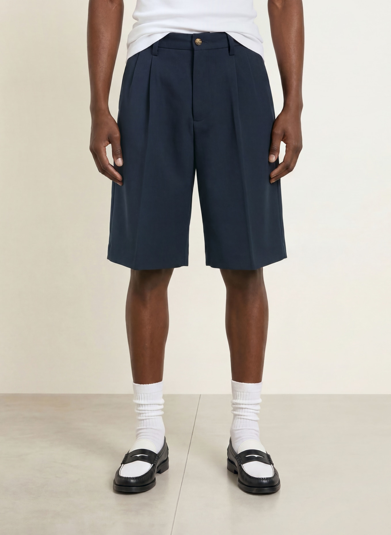 BLKVIS Short: DONKERBLAUW