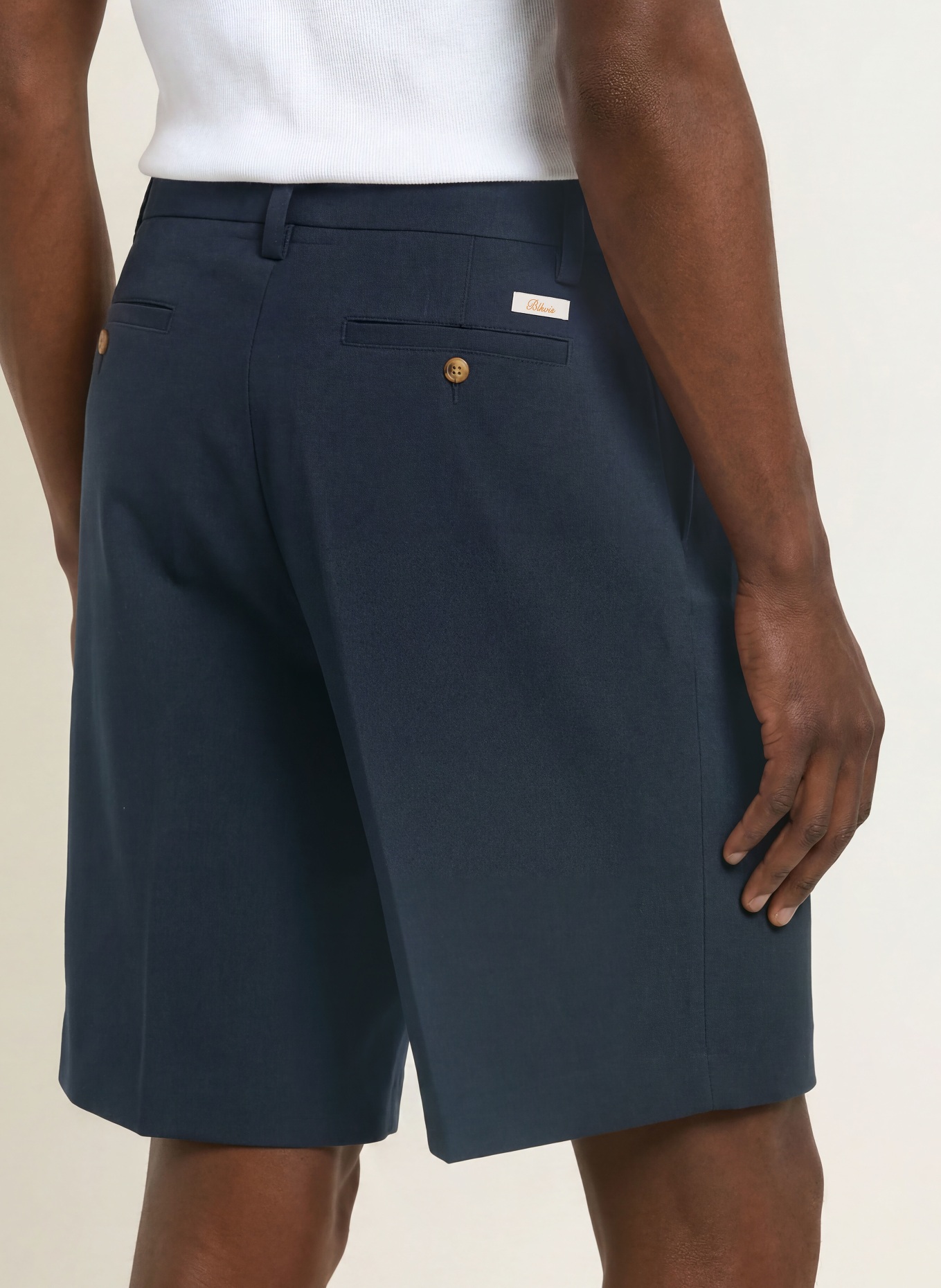 BLKVIS Short: DONKERBLAUW