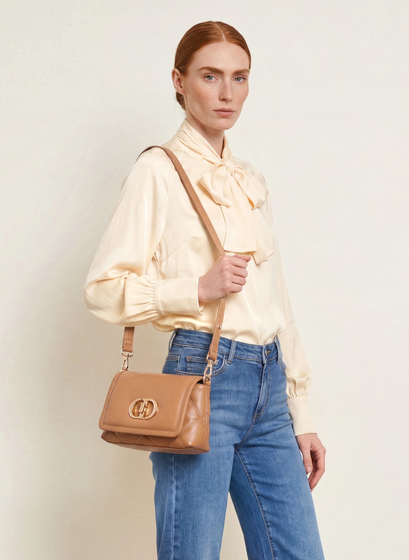 LIU JO Schoudertas LAPUFFY: COGNAC