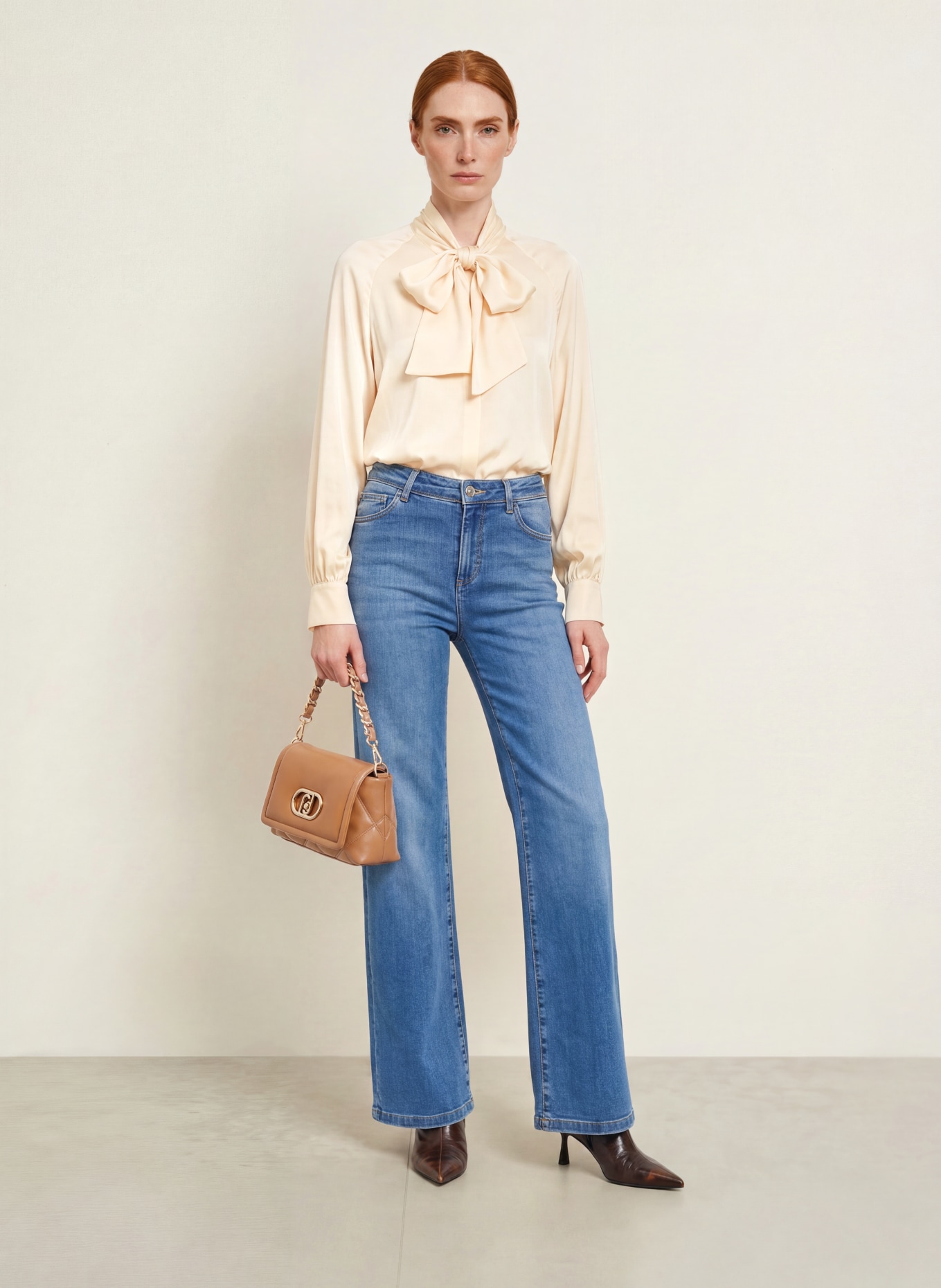 LIU JO Schoudertas LAPUFFY: COGNAC