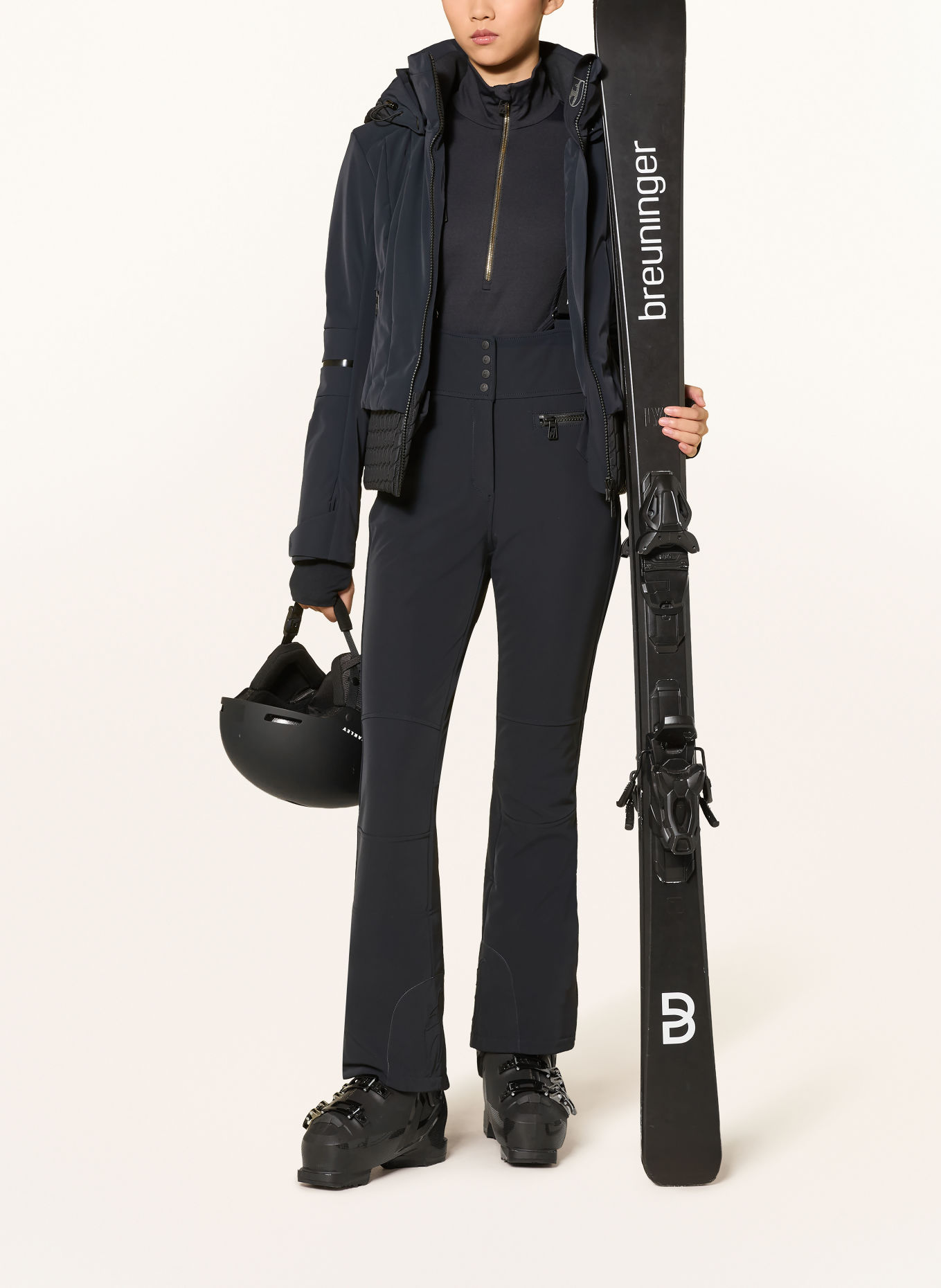 toni sailer Softshell-Skihose DELFINA: SCHWARZ