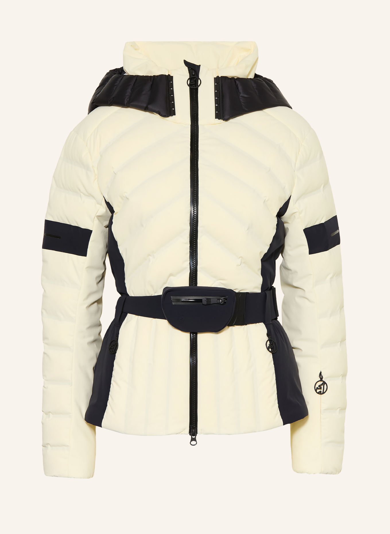 toni sailer Skijacke EMMY: CREME / SCHWARZ