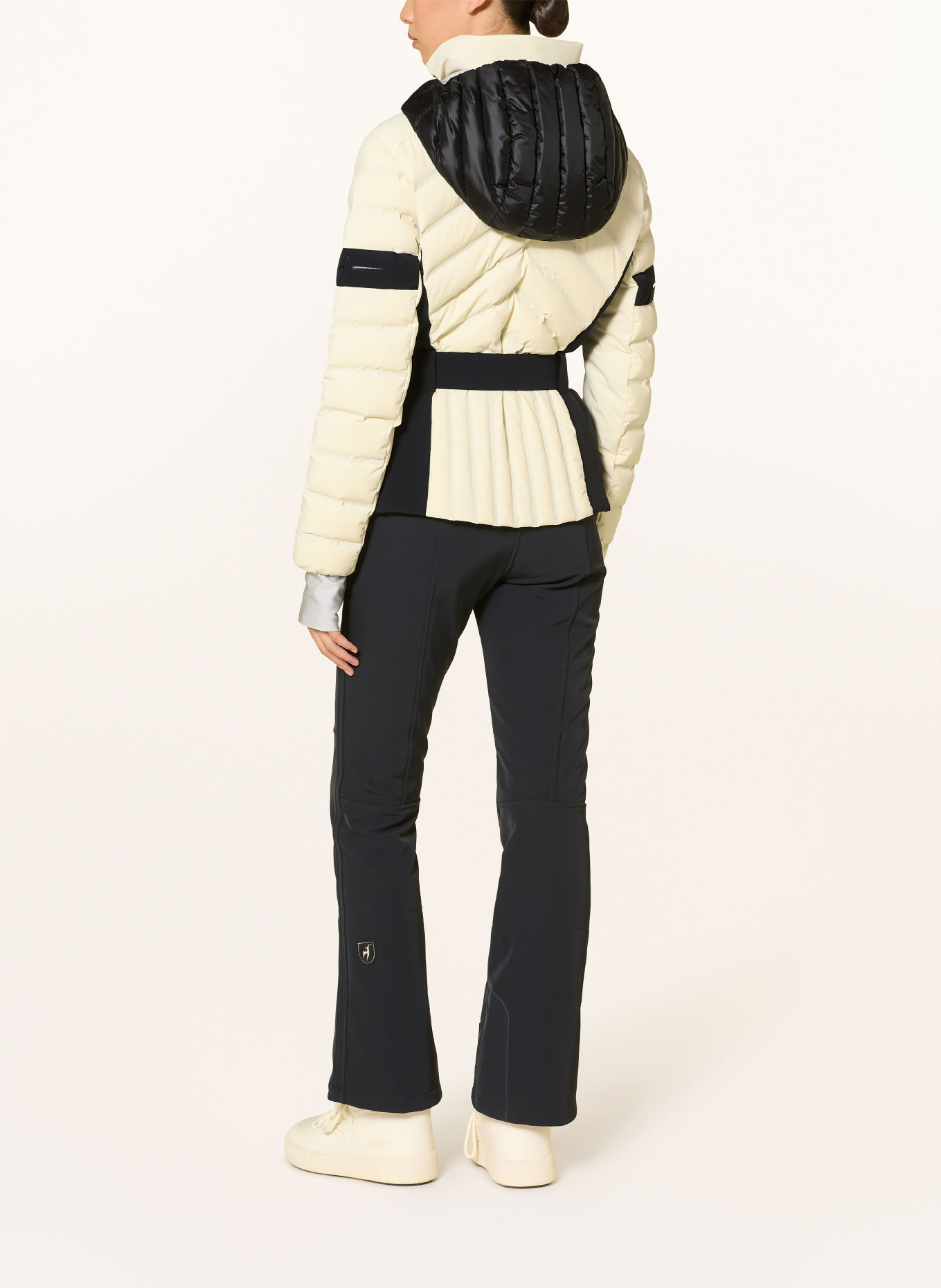 toni sailer Skijacke EMMY: CREME / SCHWARZ