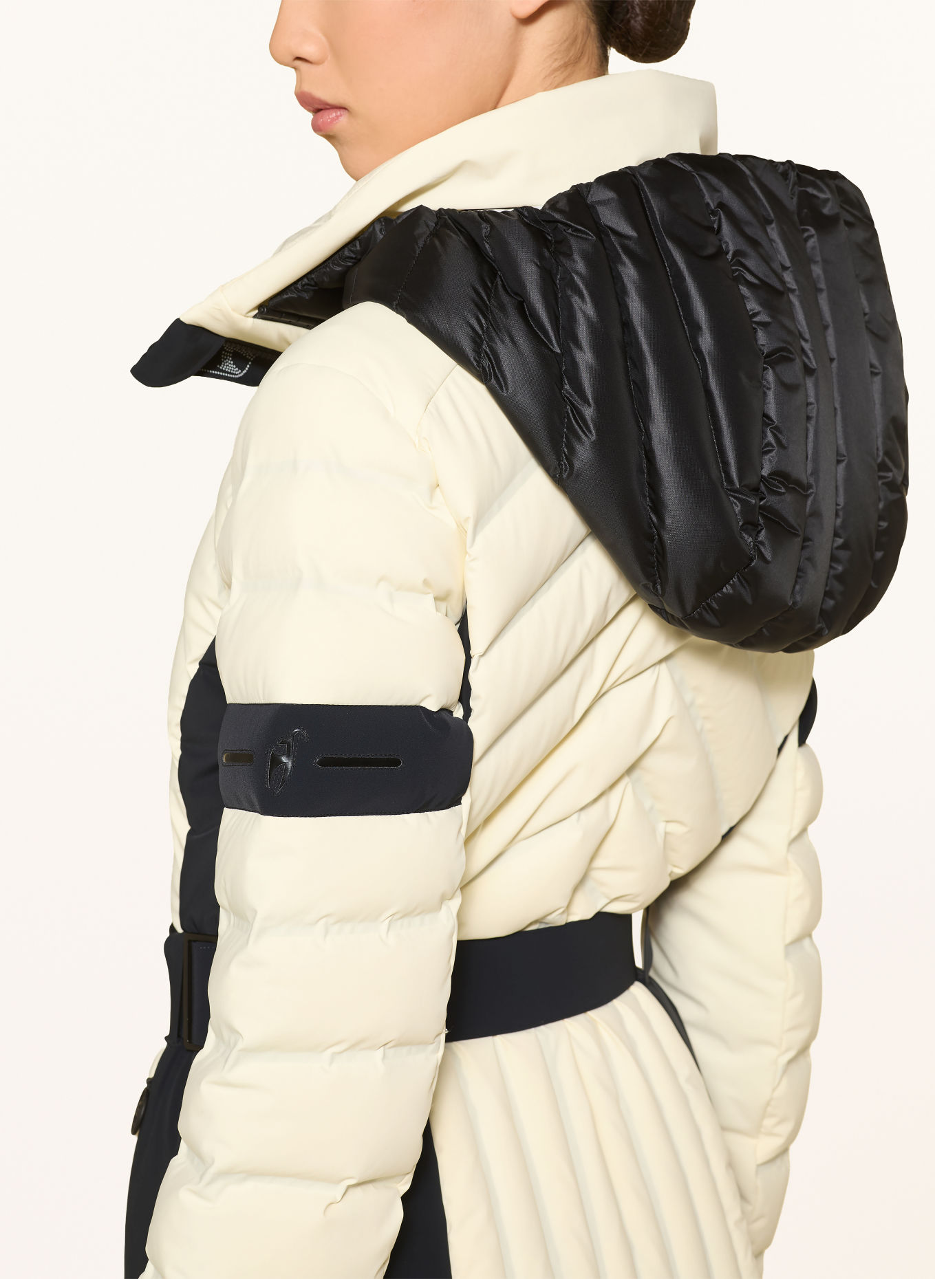 toni sailer Skijacke EMMY: CREME / SCHWARZ
