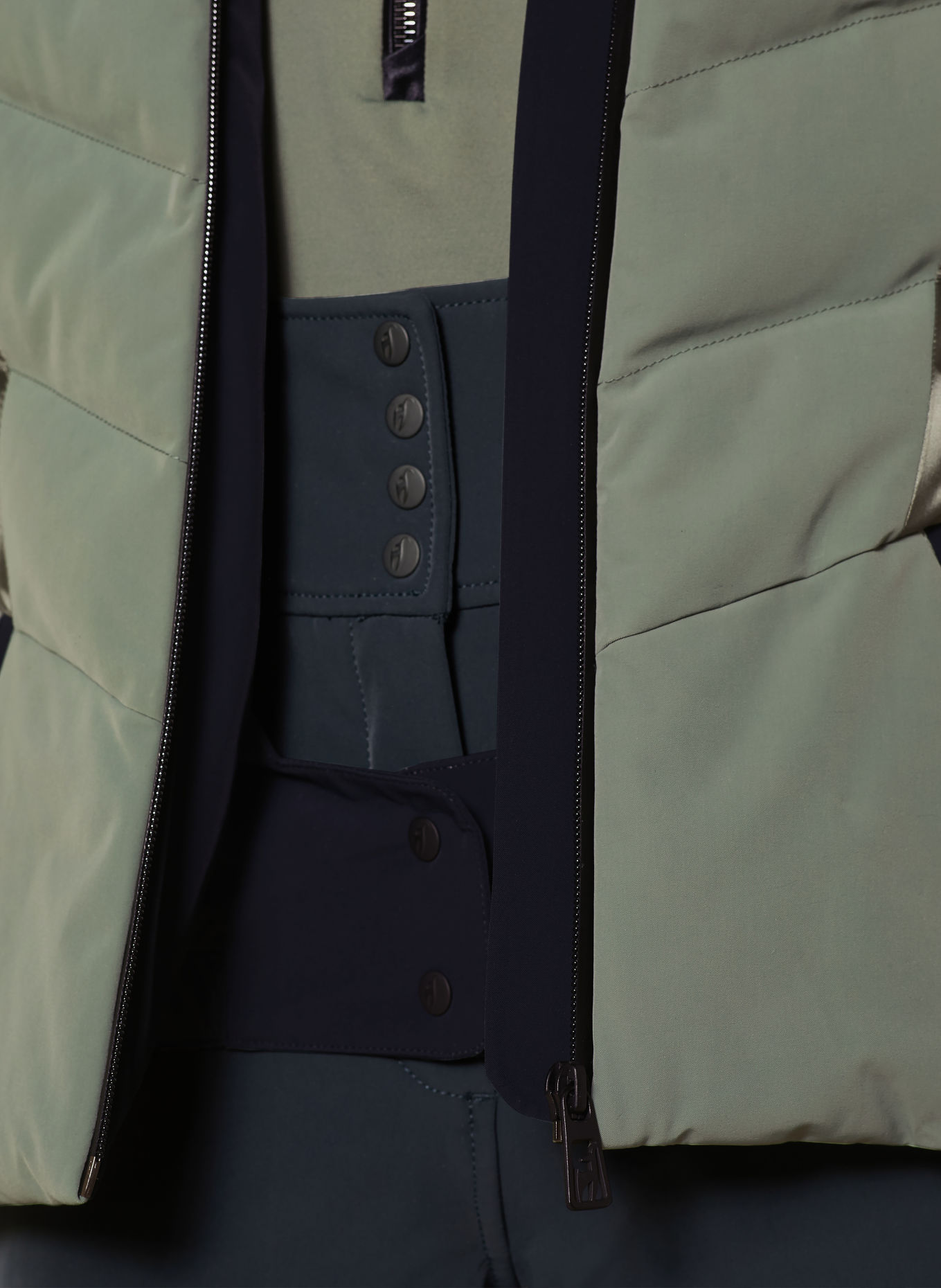 toni sailer Skijacke MIRA: GRAU