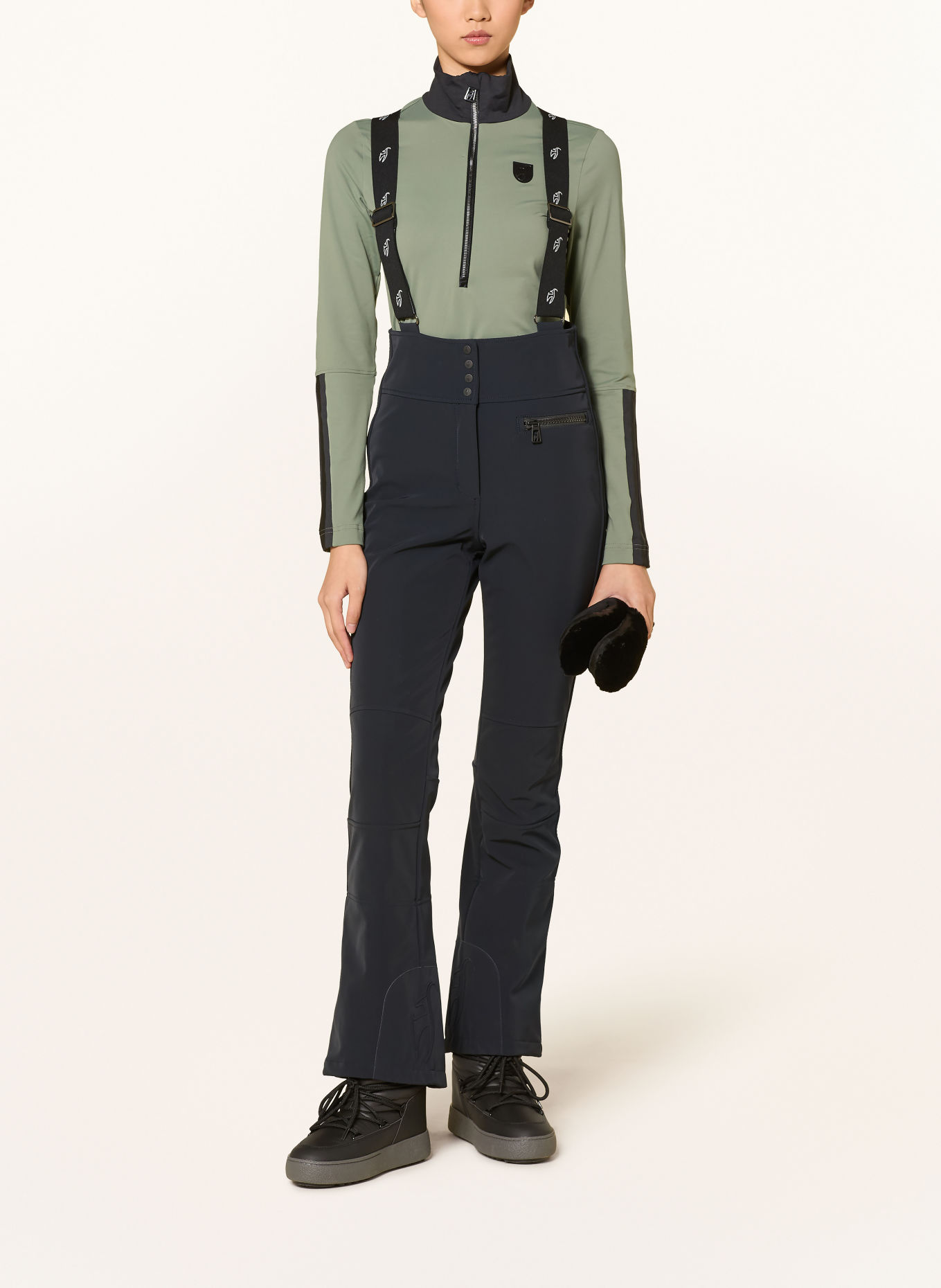 toni sailer Midlayer EDDA: GRÜN