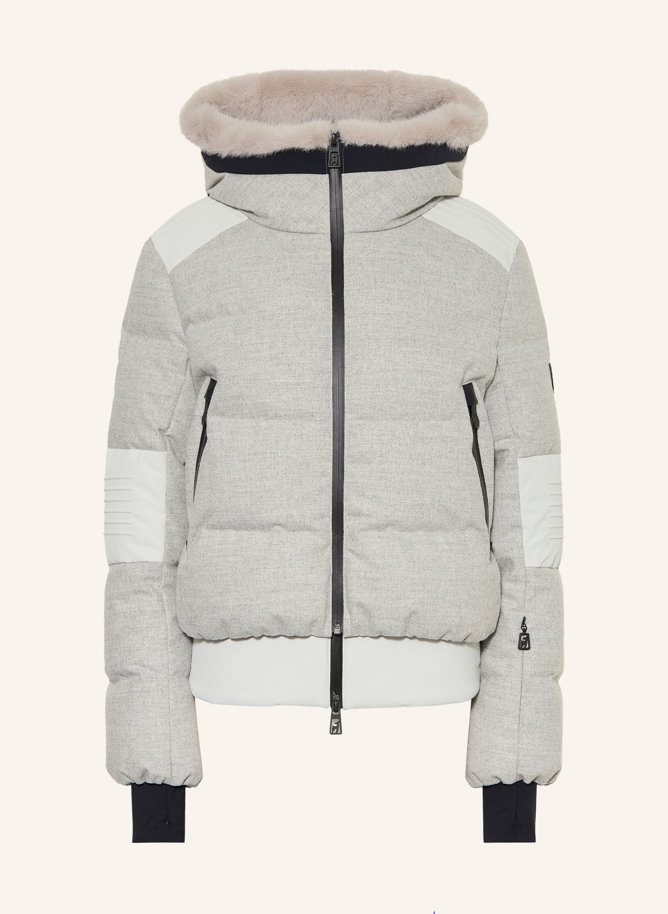 toni sailer Skijacke SASHA WOOL: GRAU