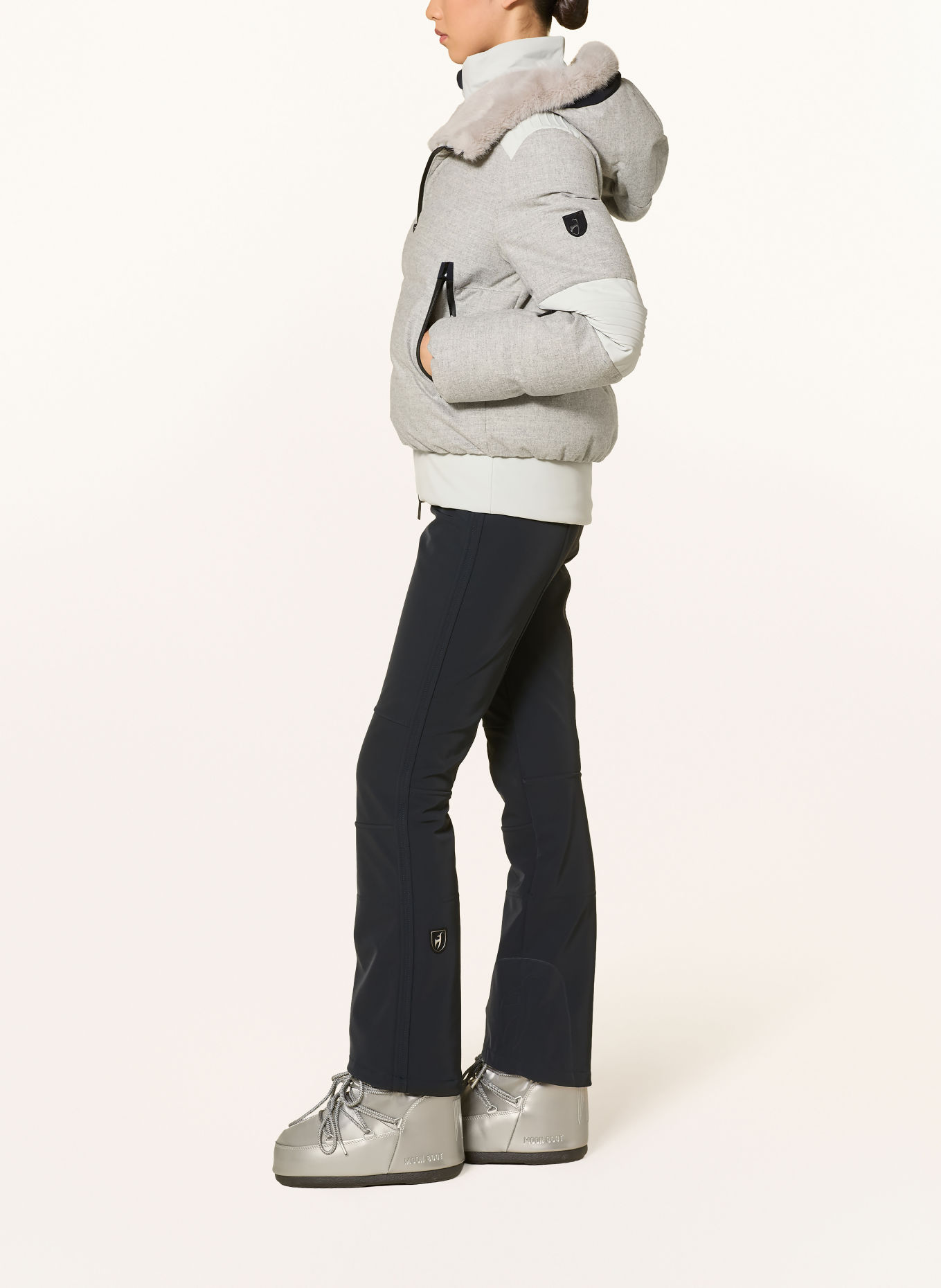 toni sailer Skijacke SASHA WOOL: GRAU