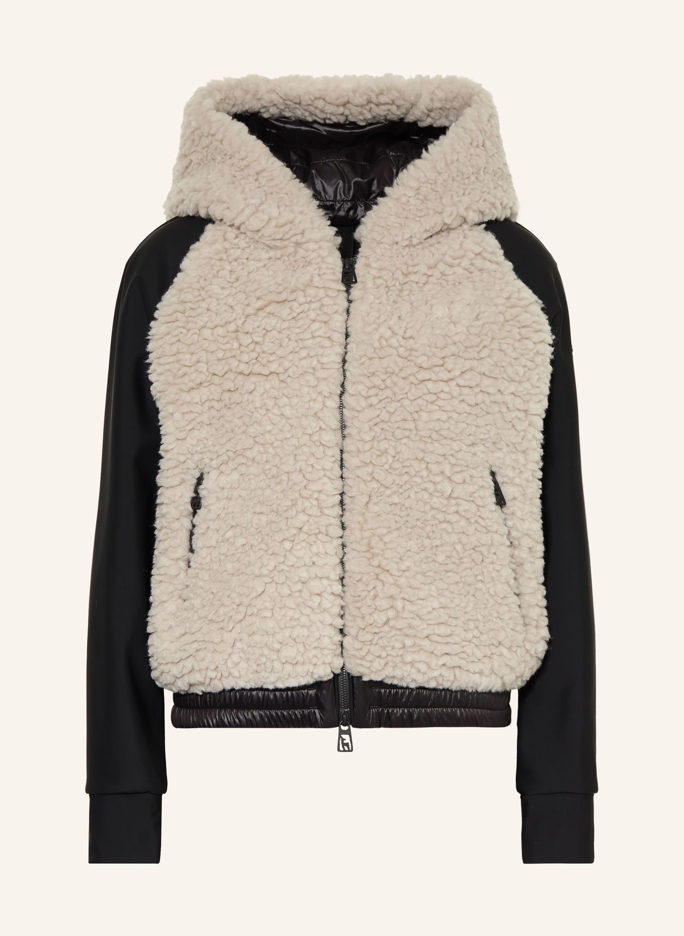 toni sailer Hybrid-Jacke HEDDA: BEIGE / SCHWARZ