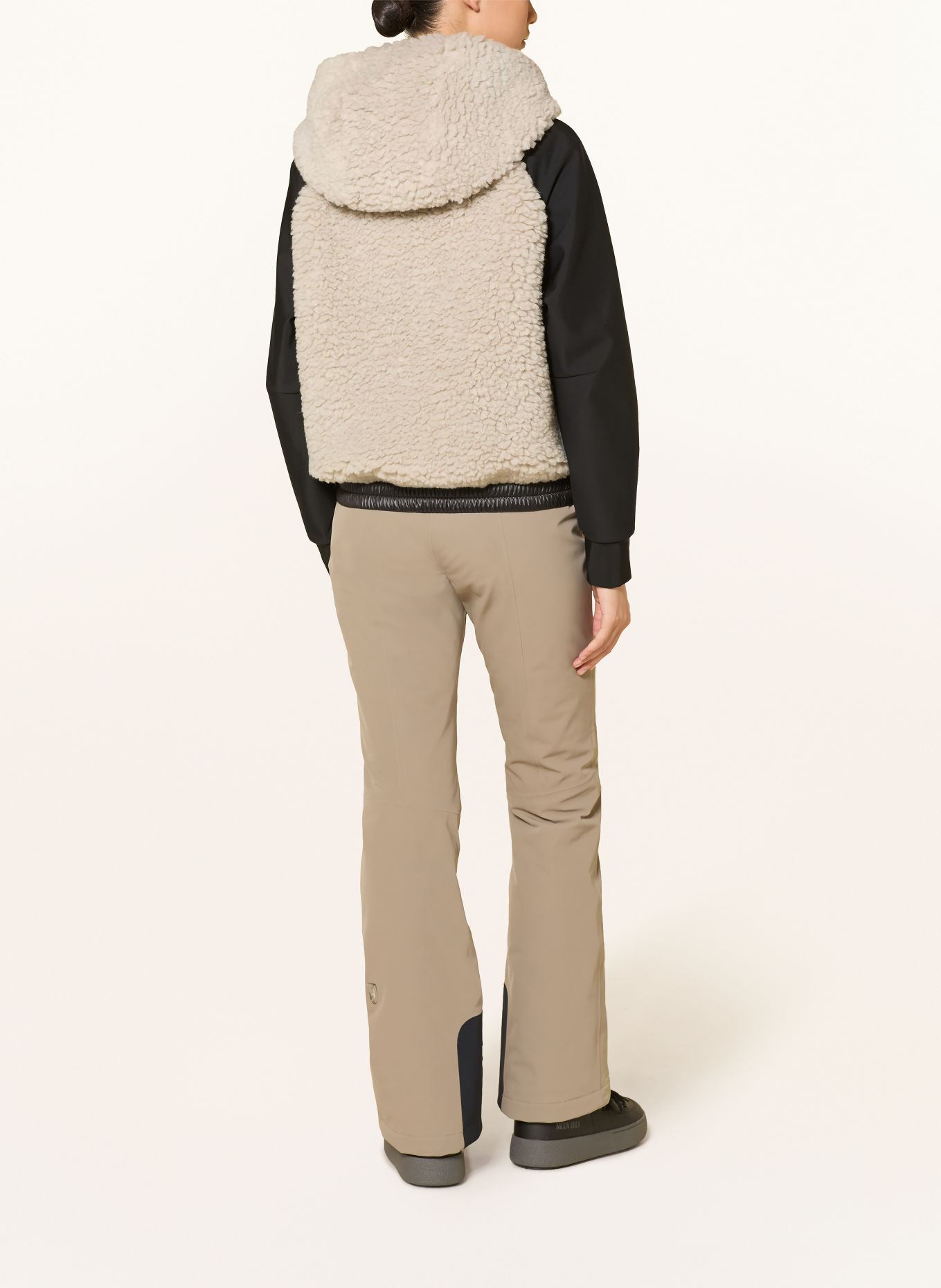 toni sailer Hybrid-Jacke HEDDA: BEIGE / SCHWARZ