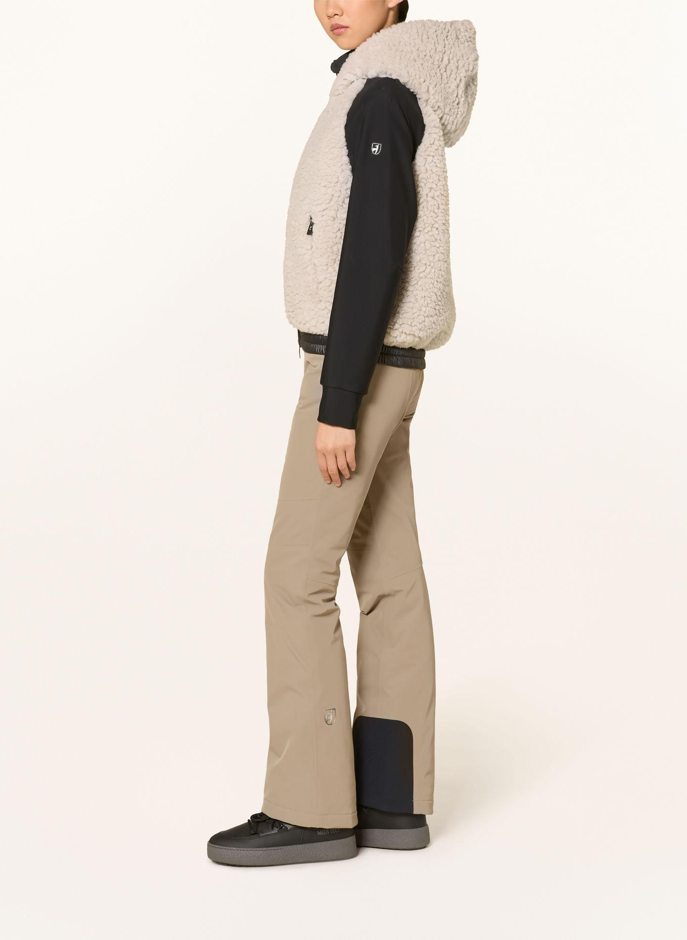 toni sailer Hybrid-Jacke HEDDA: BEIGE / SCHWARZ