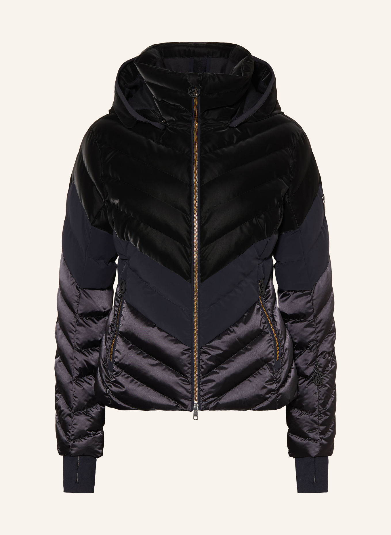 toni sailer Skijacke KIMBERLY VELVET: SCHWARZ