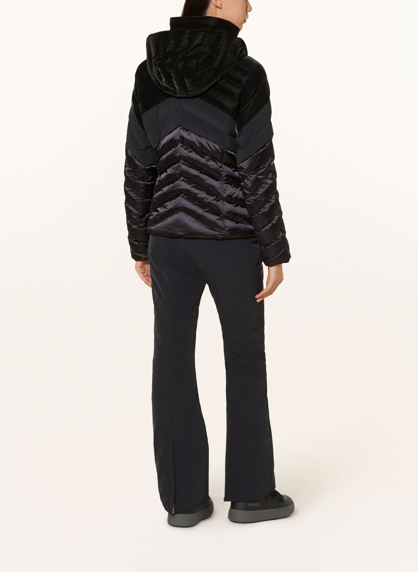 toni sailer Skijacke KIMBERLY VELVET: SCHWARZ