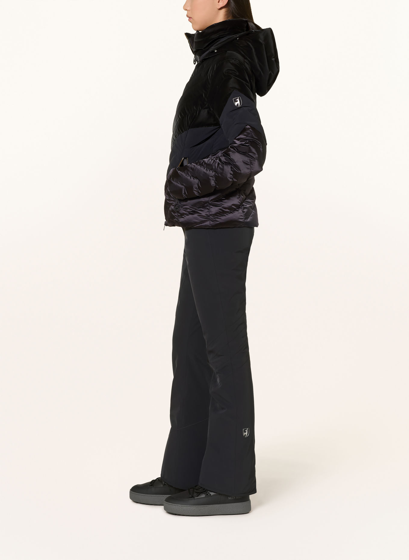 toni sailer Skijacke KIMBERLY VELVET: SCHWARZ