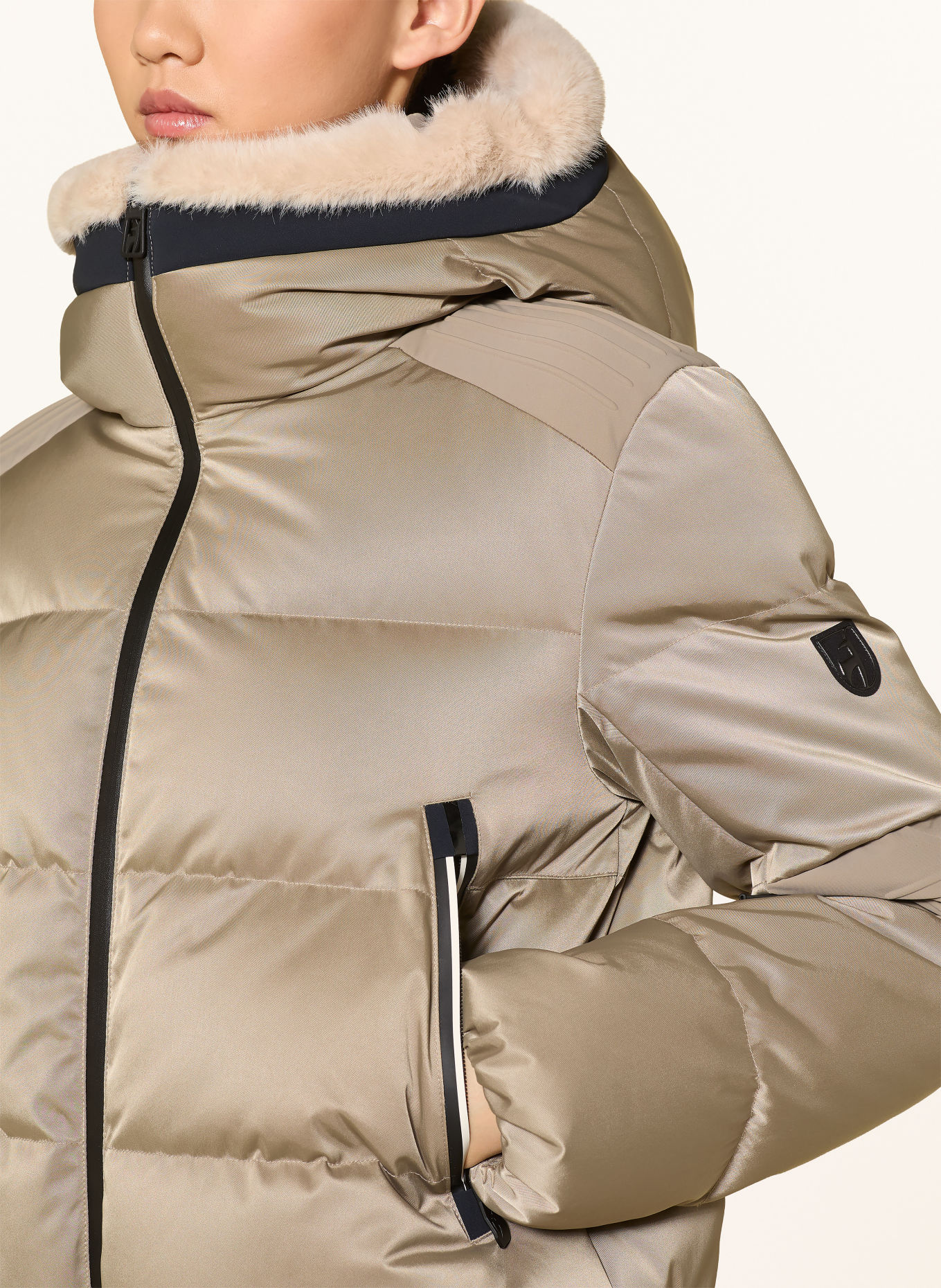 toni sailer Daunen-Skijacke SASHA: BEIGE