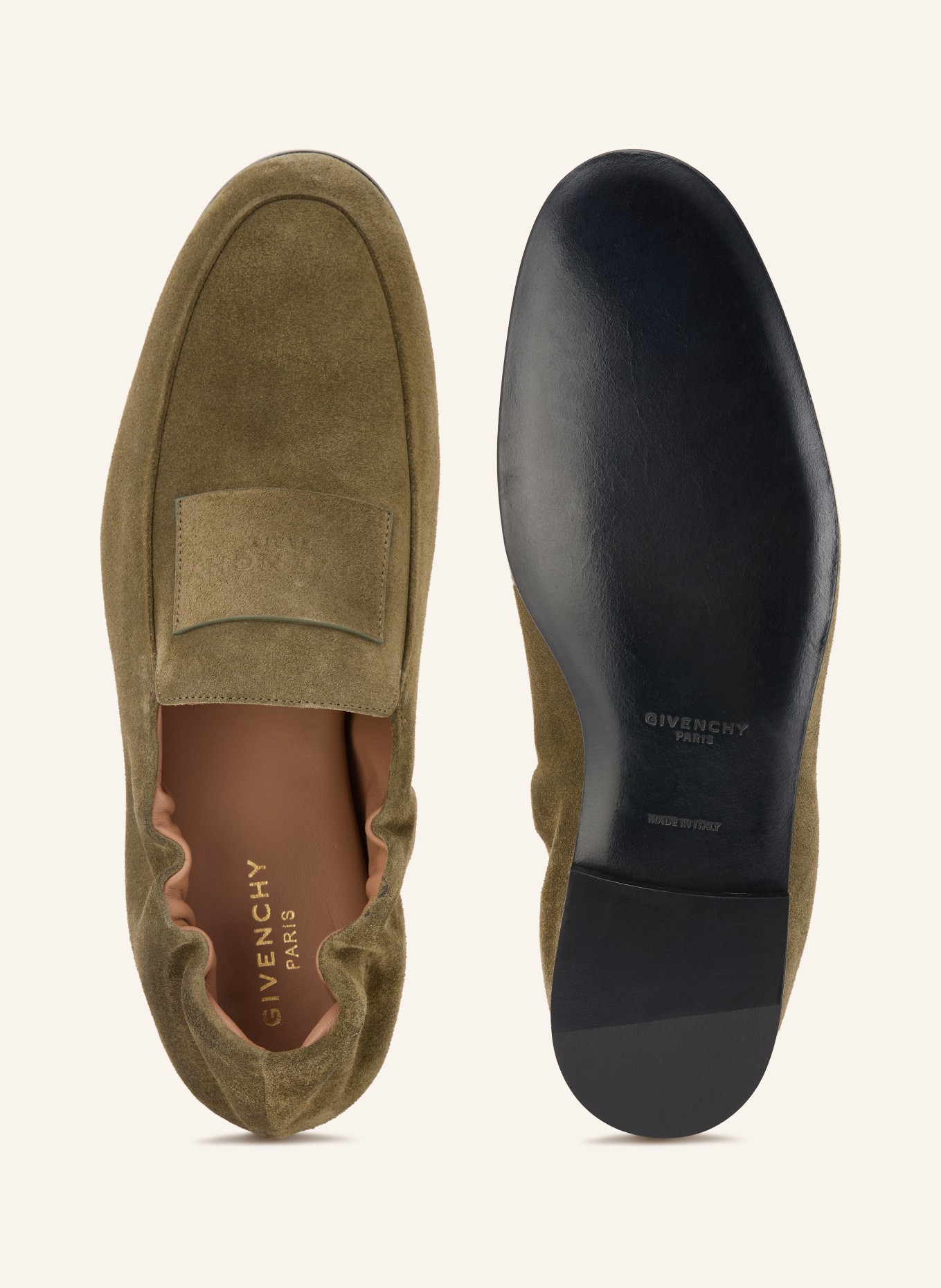 GIVENCHY Loafer: KHAKI