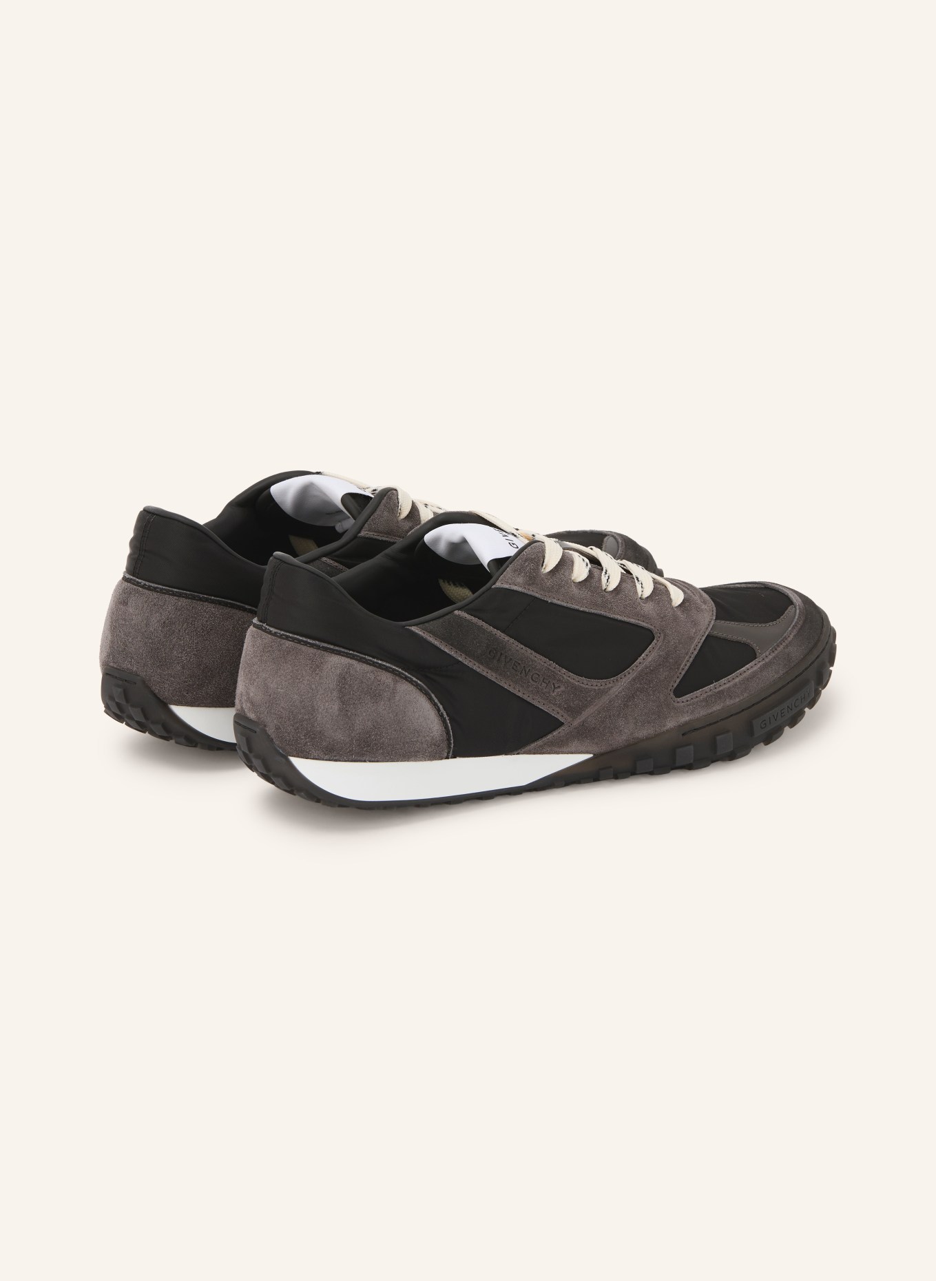 GIVENCHY Sneaker NEW GLIDE: DUNKELGRAU / WEISS / SCHWARZ