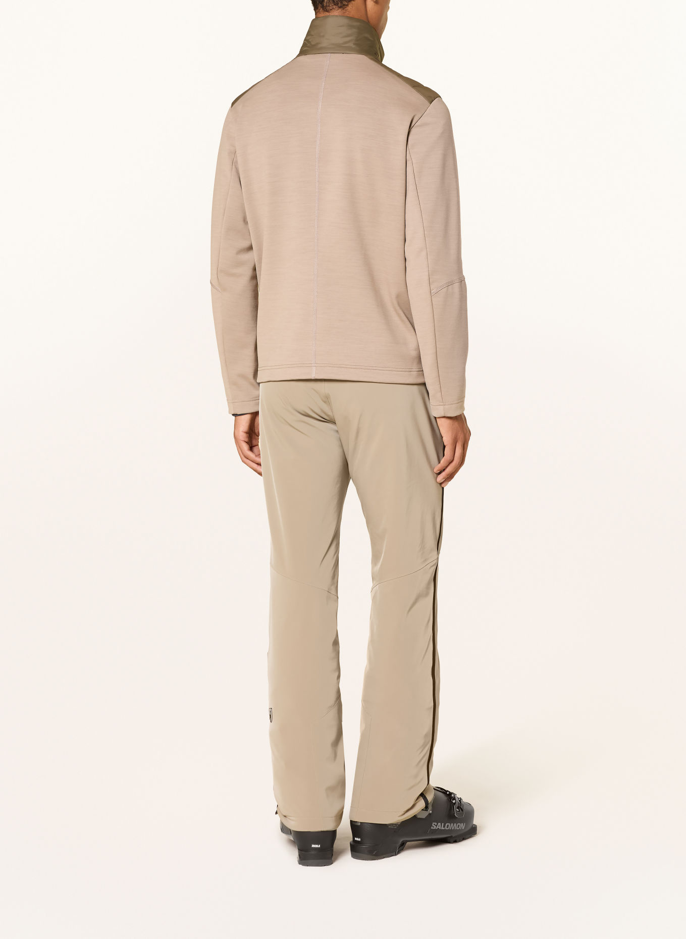toni sailer Veste de couche intermédiaire MARIO WOOL: BEIGE / GRIS / NOIR