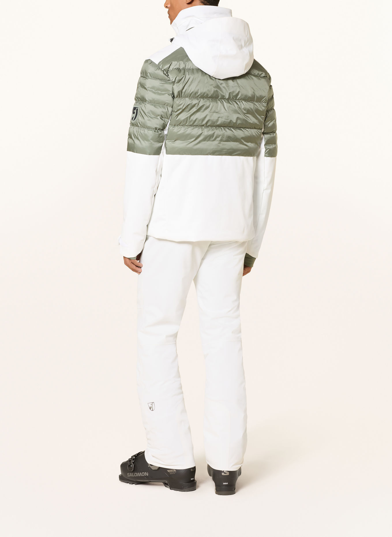 toni sailer Skihose WILL: WEISS / SCHWARZ
