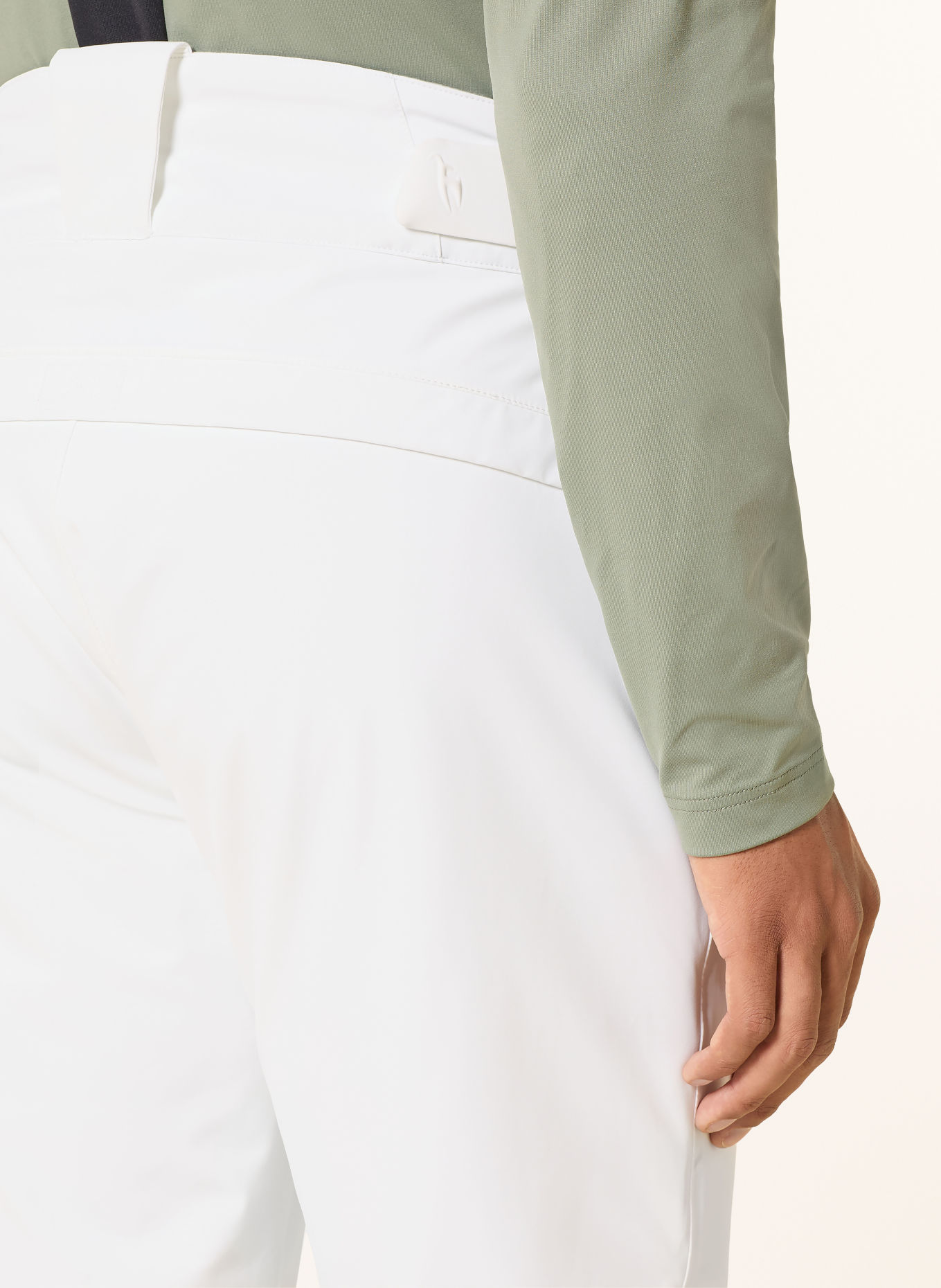 toni sailer Skihose WILL: WEISS / SCHWARZ