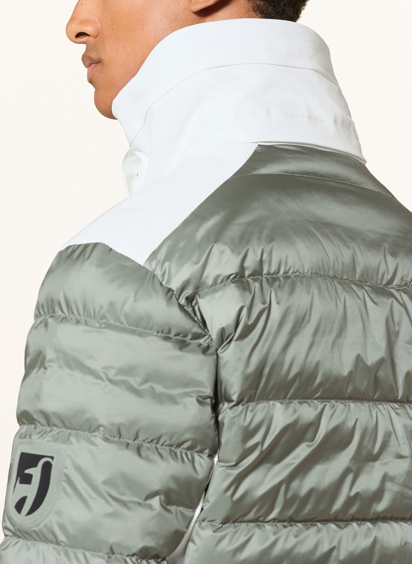 toni sailer Veste de ski OWEN: BLANC / VERT / NOIR
