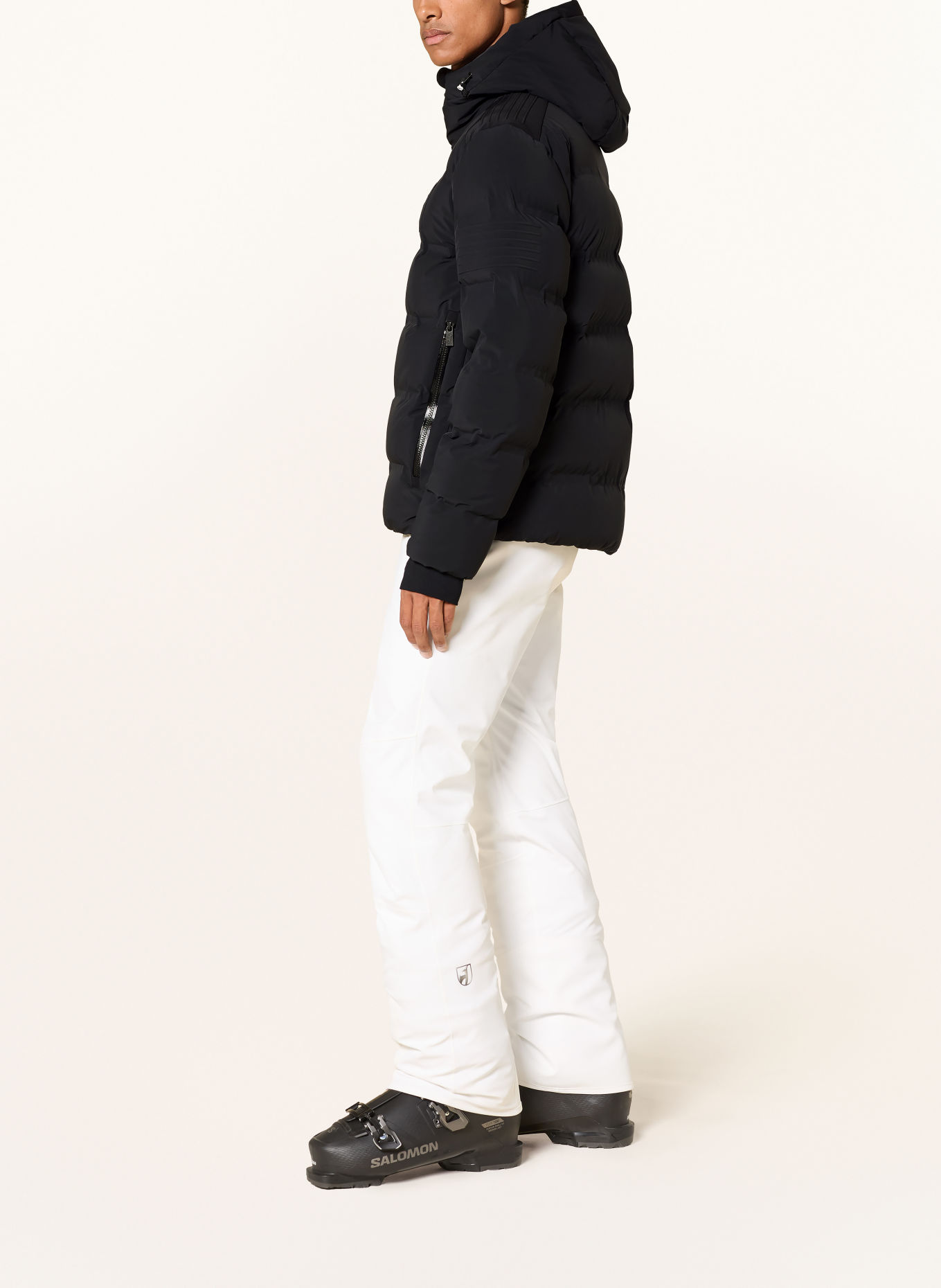 toni sailer Veste de ski en duvet FINN: NOIR