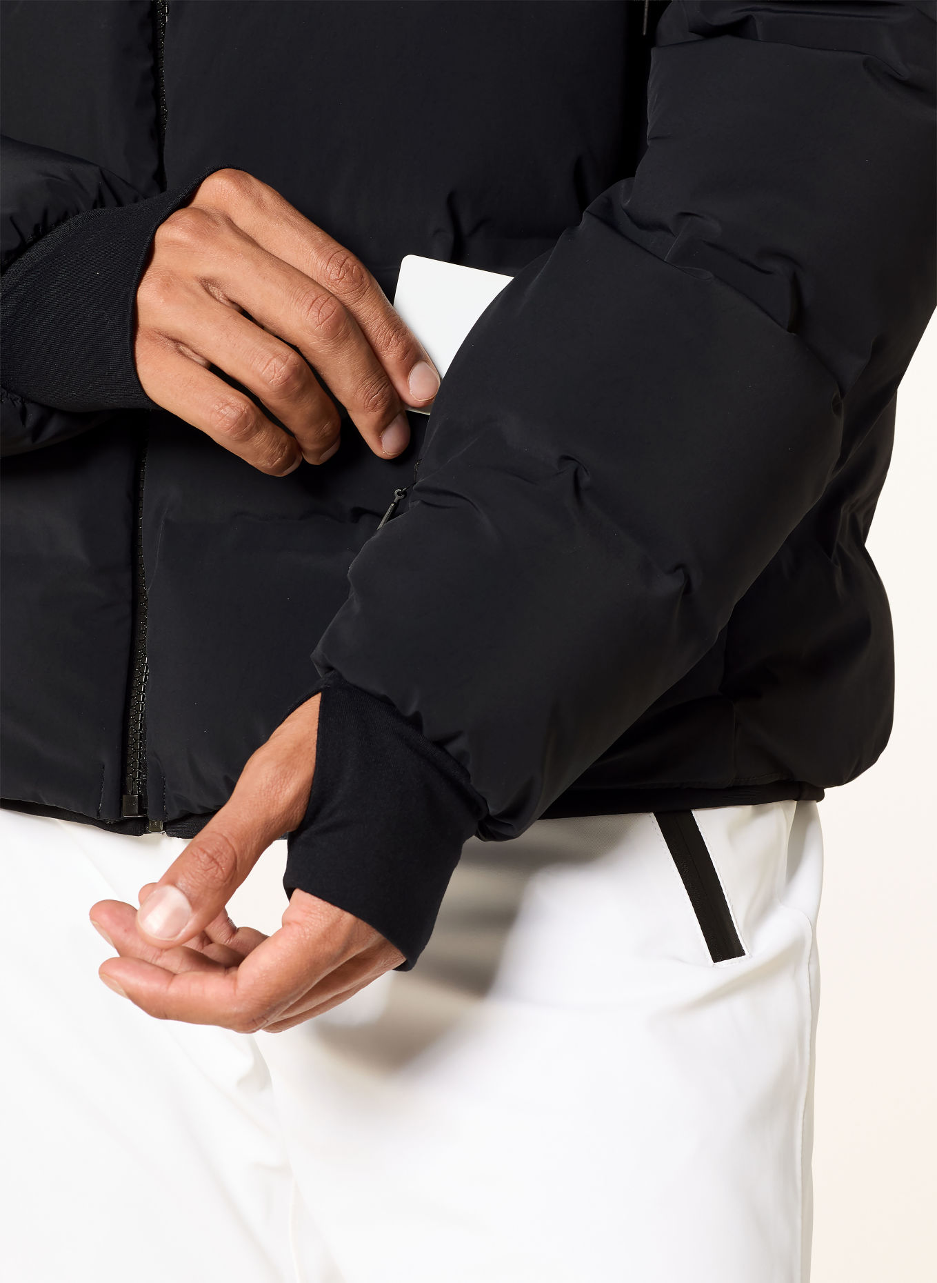 toni sailer Veste de ski en duvet FINN: NOIR