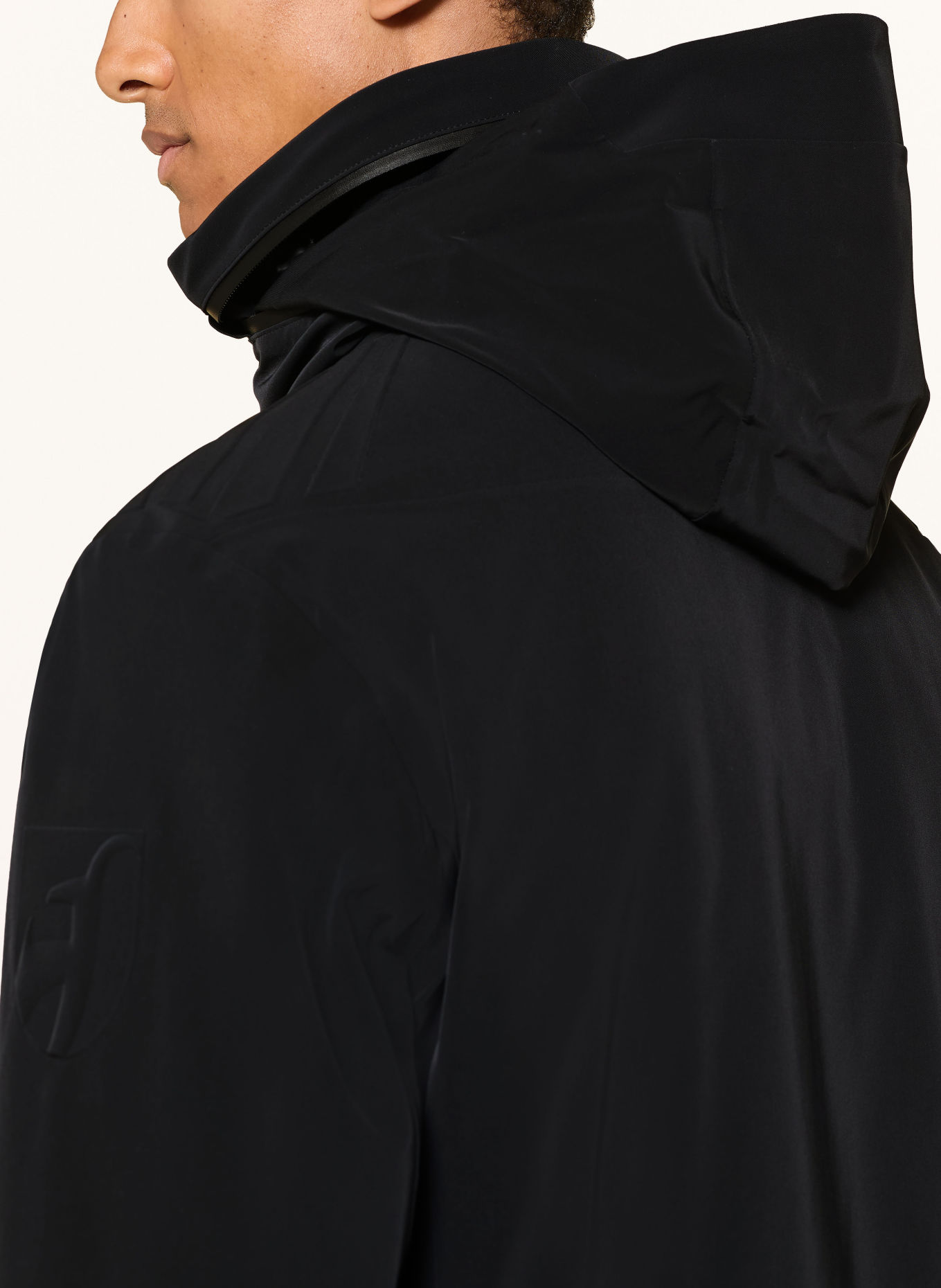 toni sailer Veste de ski en duvet LENNARD: NOIR / GRIS FONCÉ